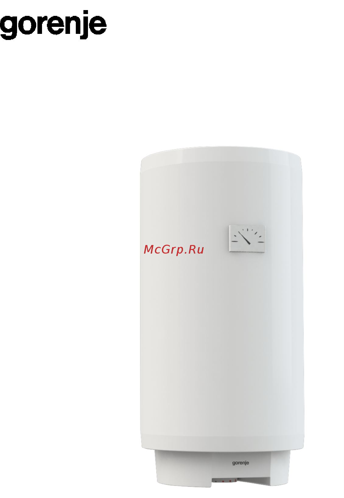 Gorenje TGR50SNGB6 50л белый Инструкция по эксплуатации онлайн