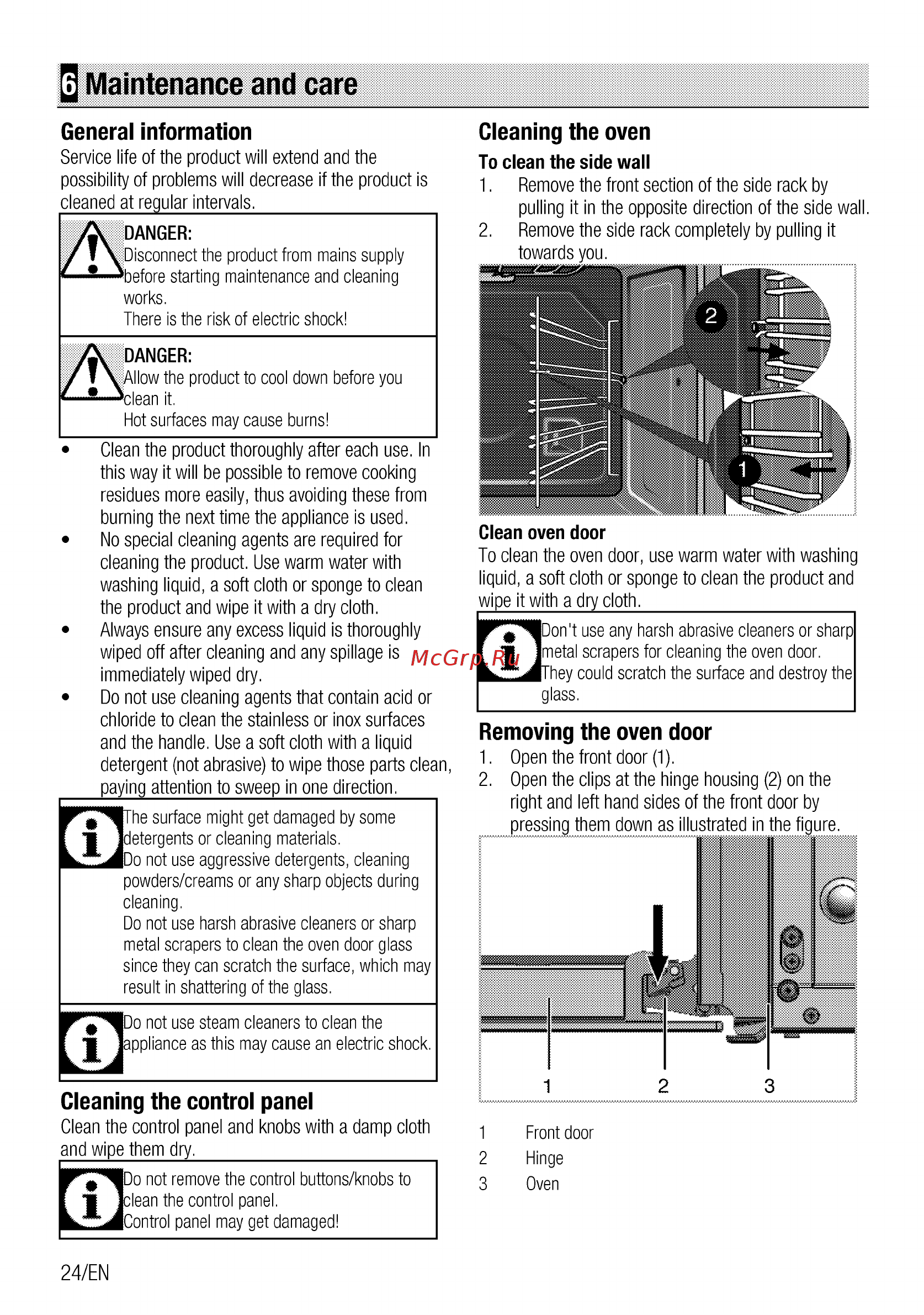 Beko 7751388313 [24/60] Maintenance and care