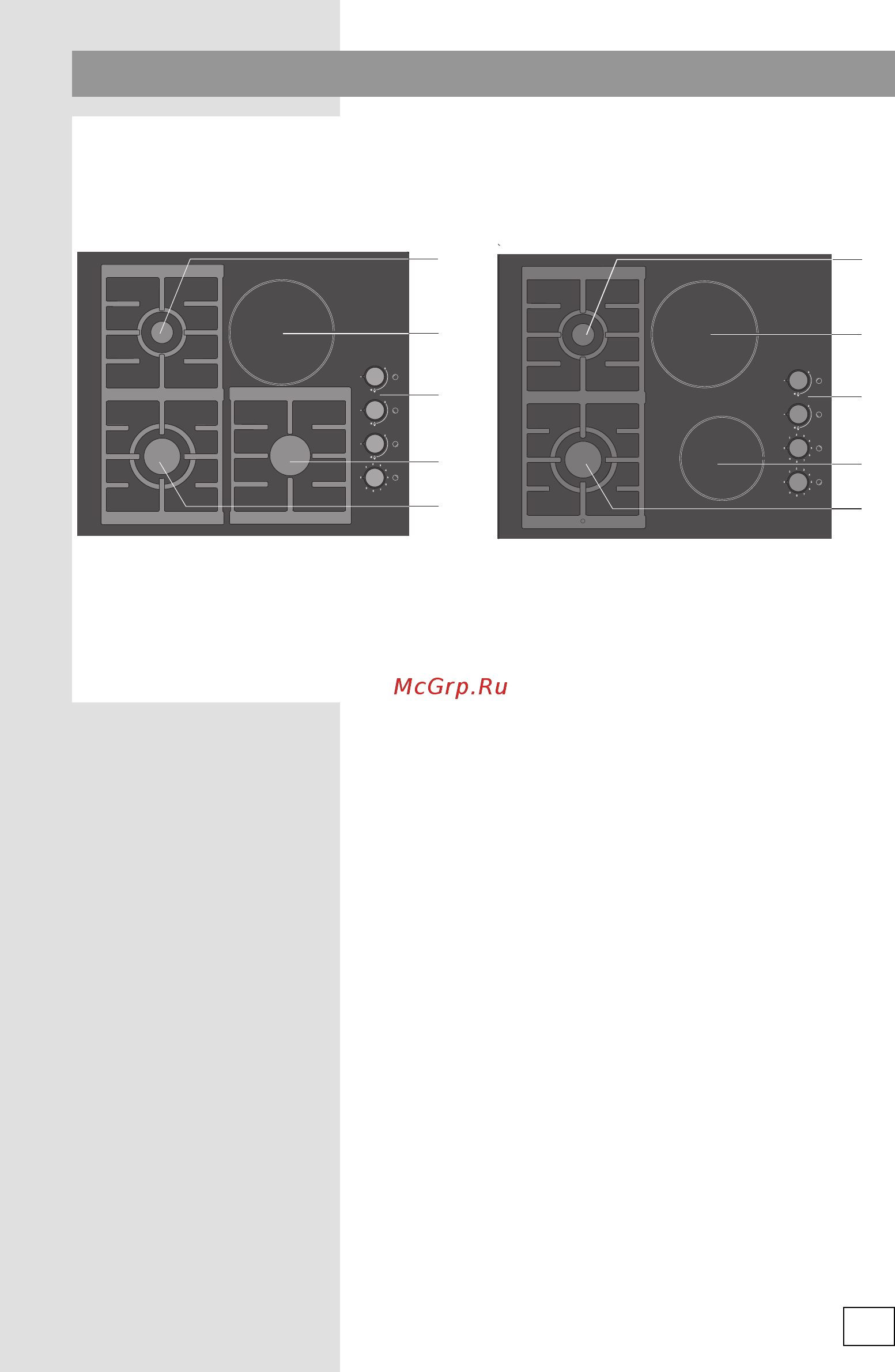 Gorenje G 65 B Черный [7/28] Описание прибора