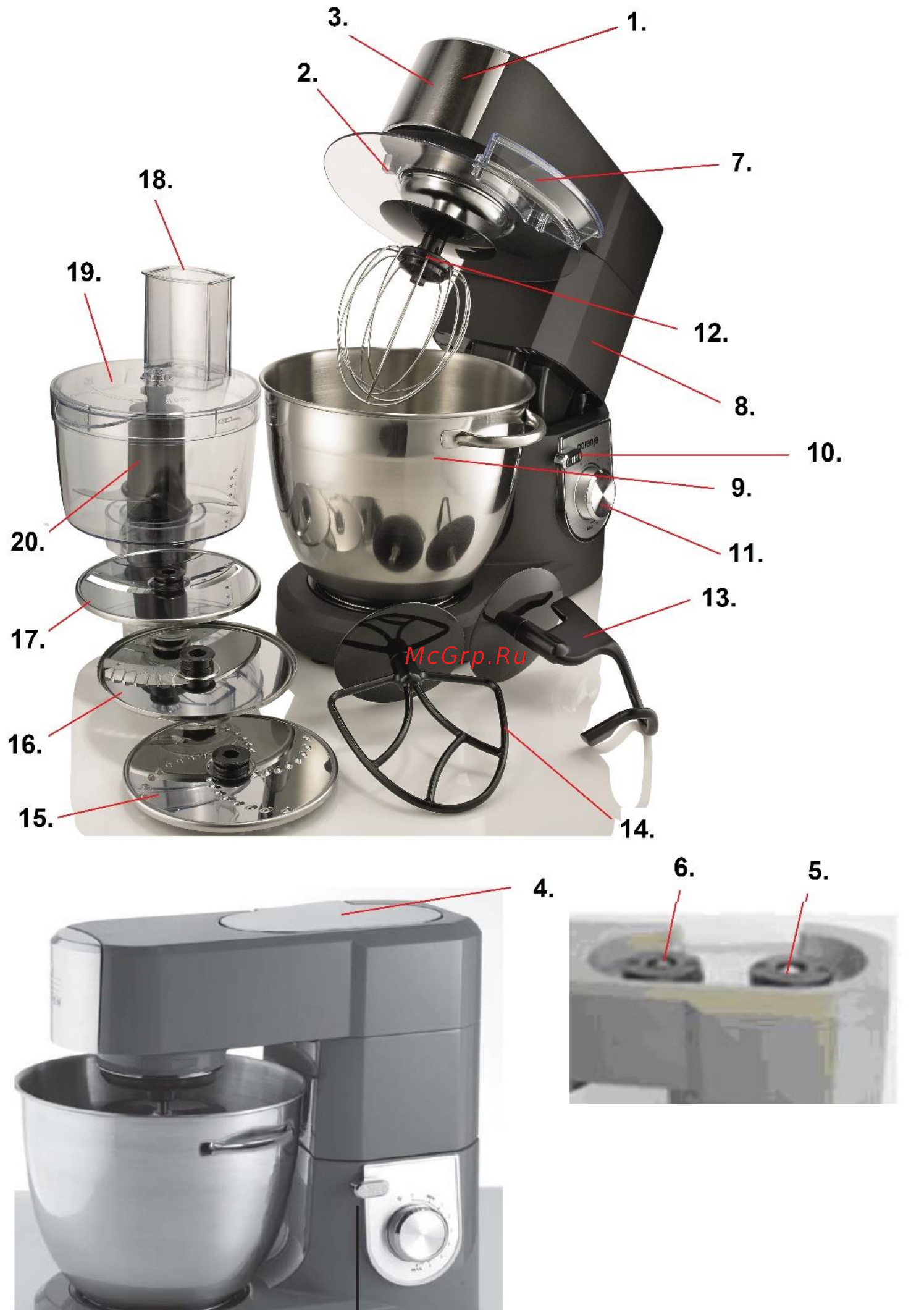 Gorenje MMC1500BK Инструкция по эксплуатации онлайн [3/58] 298700