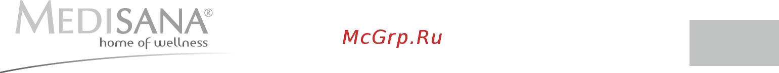 Medisana MC 822 88922 [14/19] Применение
