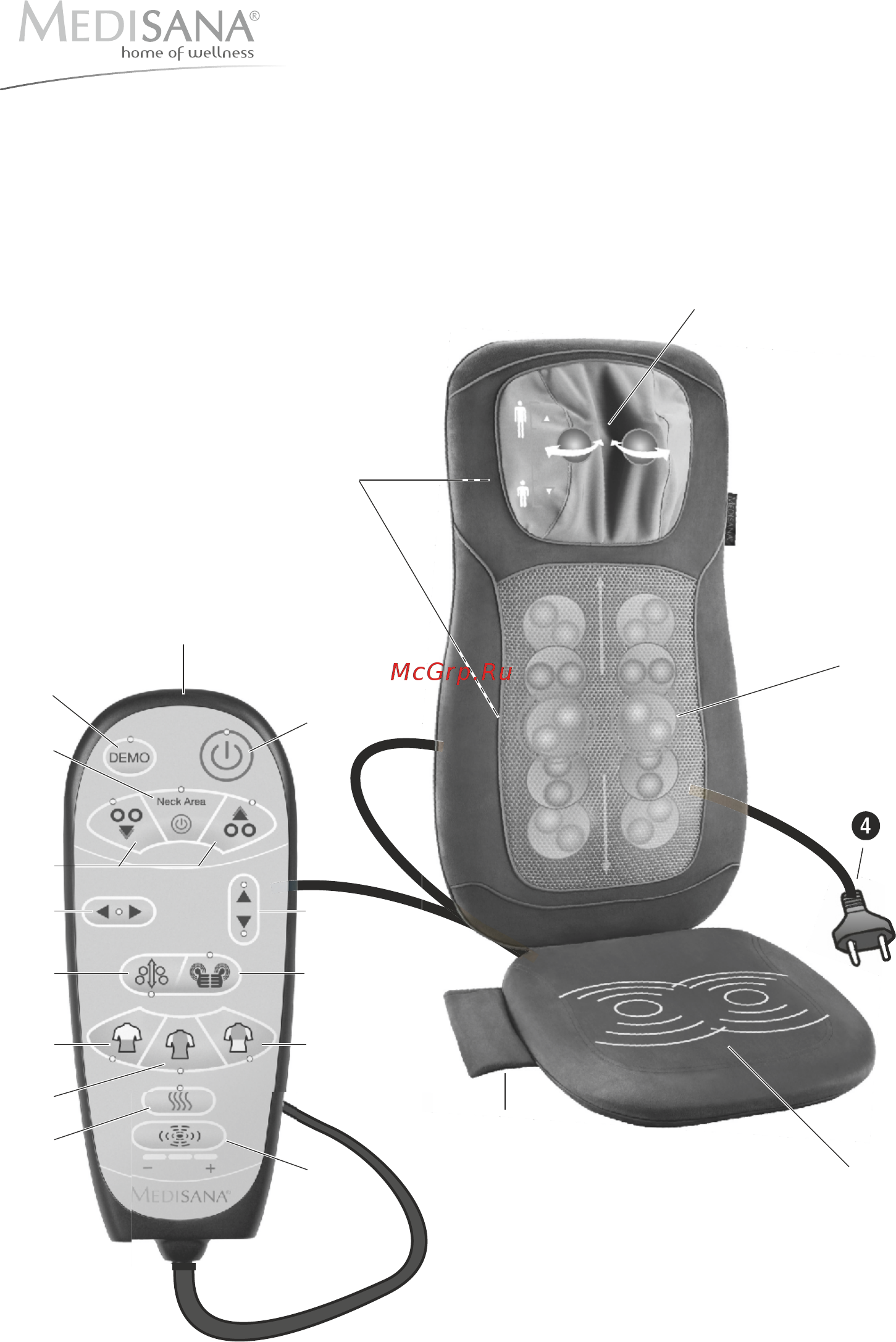 Medisana MC 822 88922 [3/19] Seite 3