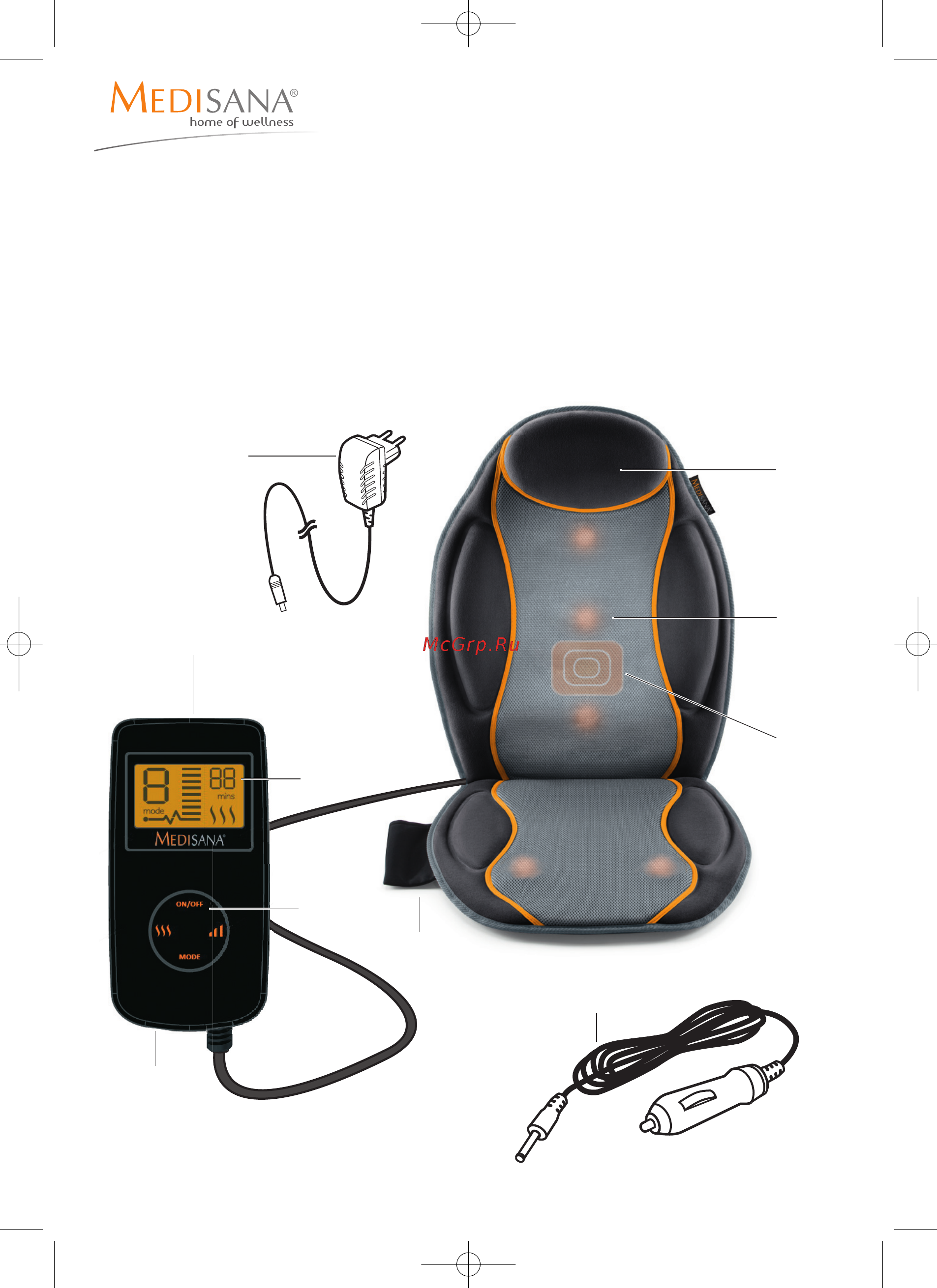 Medisana MC 810 Инструкция по эксплуатации онлайн [3/54] 570460