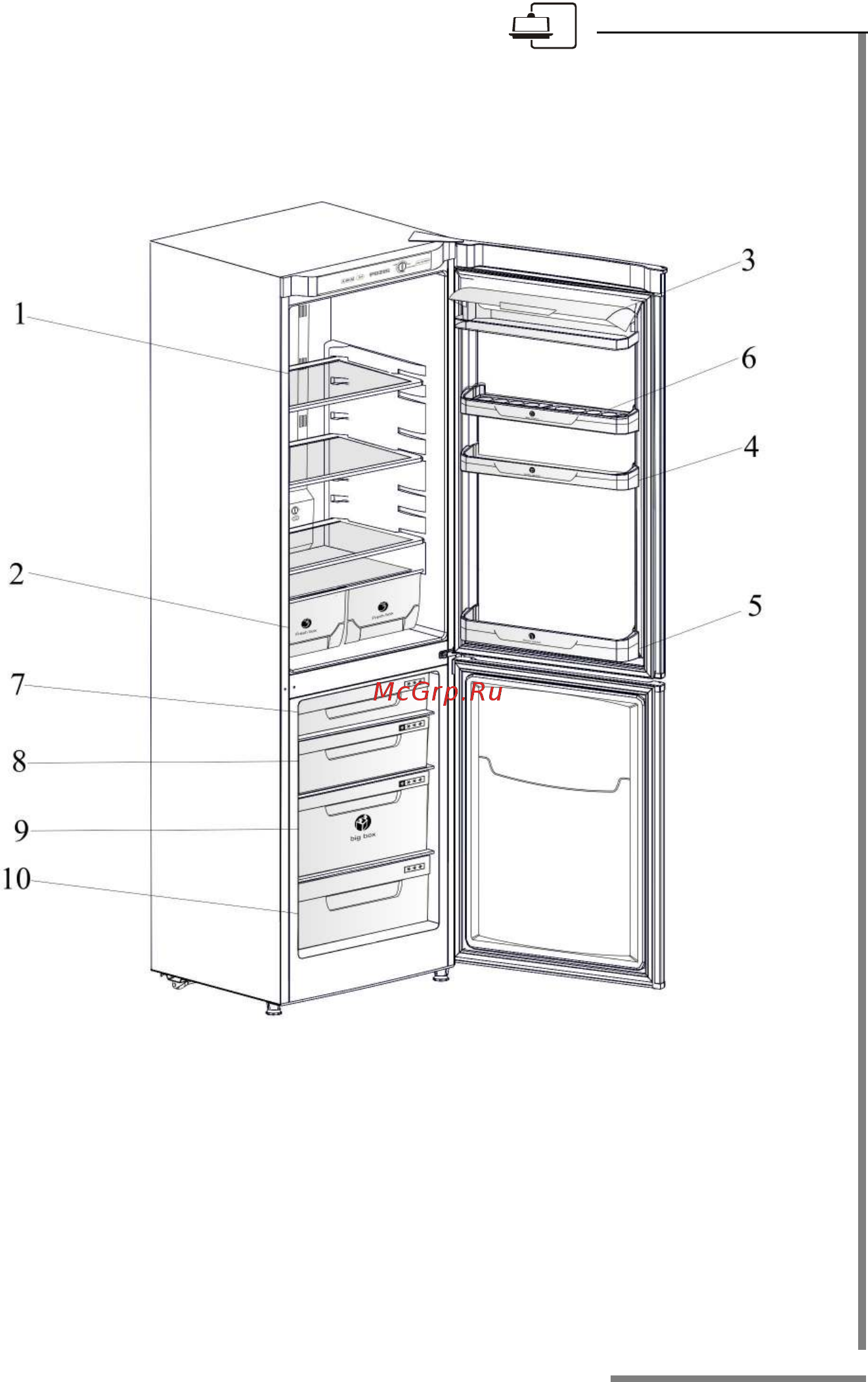Pozis RK FNF-172 Графитовый [7/28] Pozis rk fnf 172