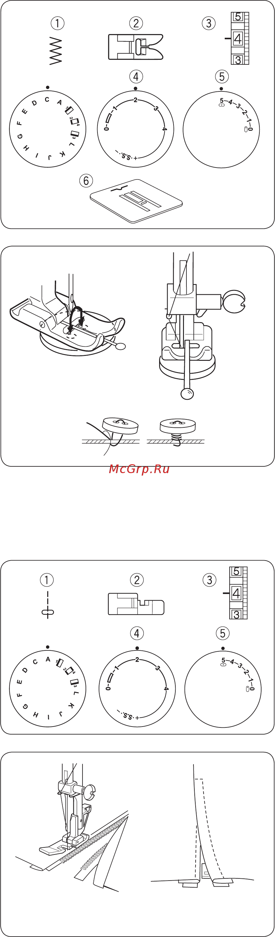 Janome Top 22S Белая [19/29] Page 19