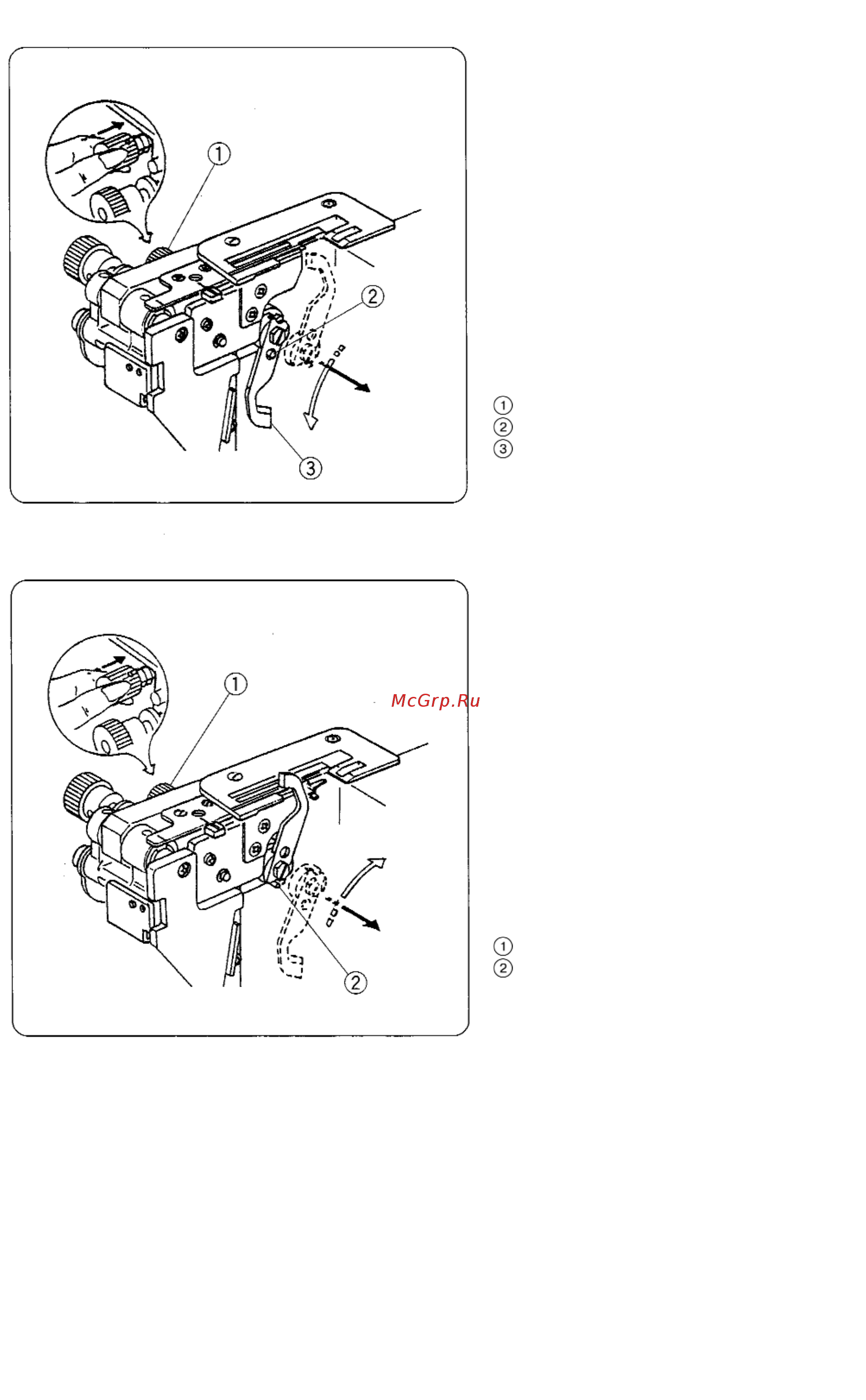 Janome Harmony 9002D [12/42] Отключение верхнего ножа