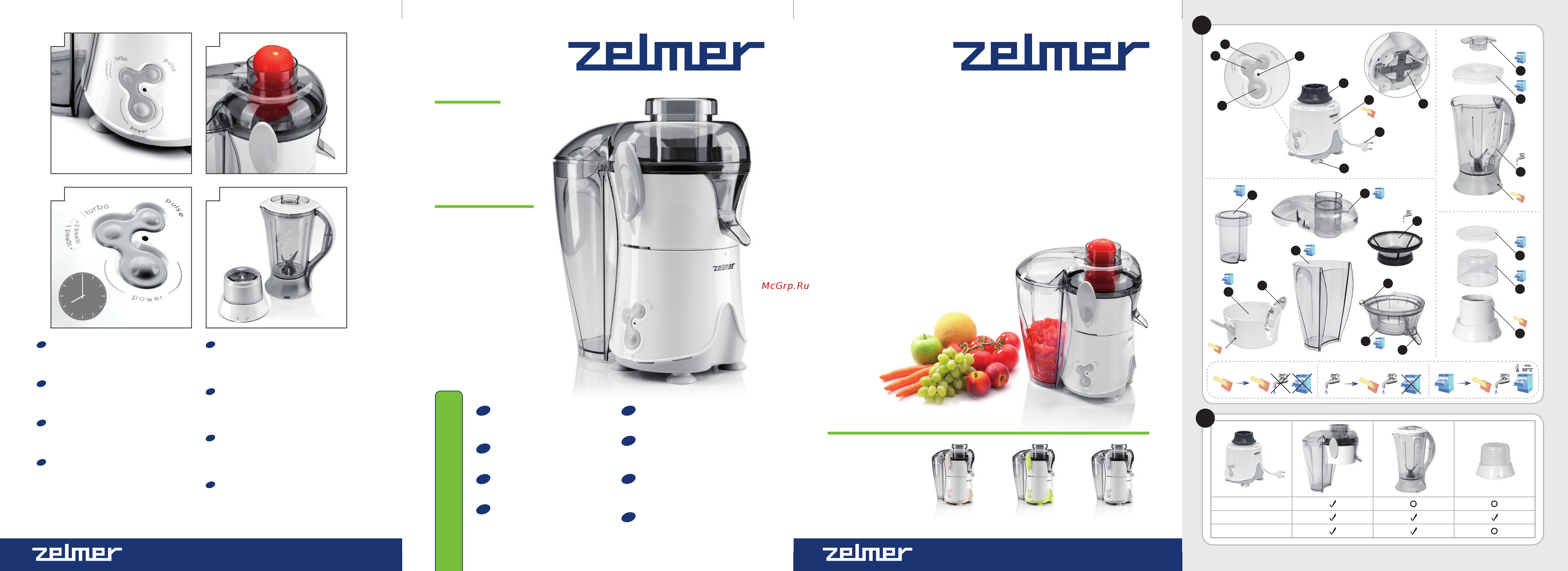 Zelmer JE-1003 Инструкция по эксплуатации онлайн