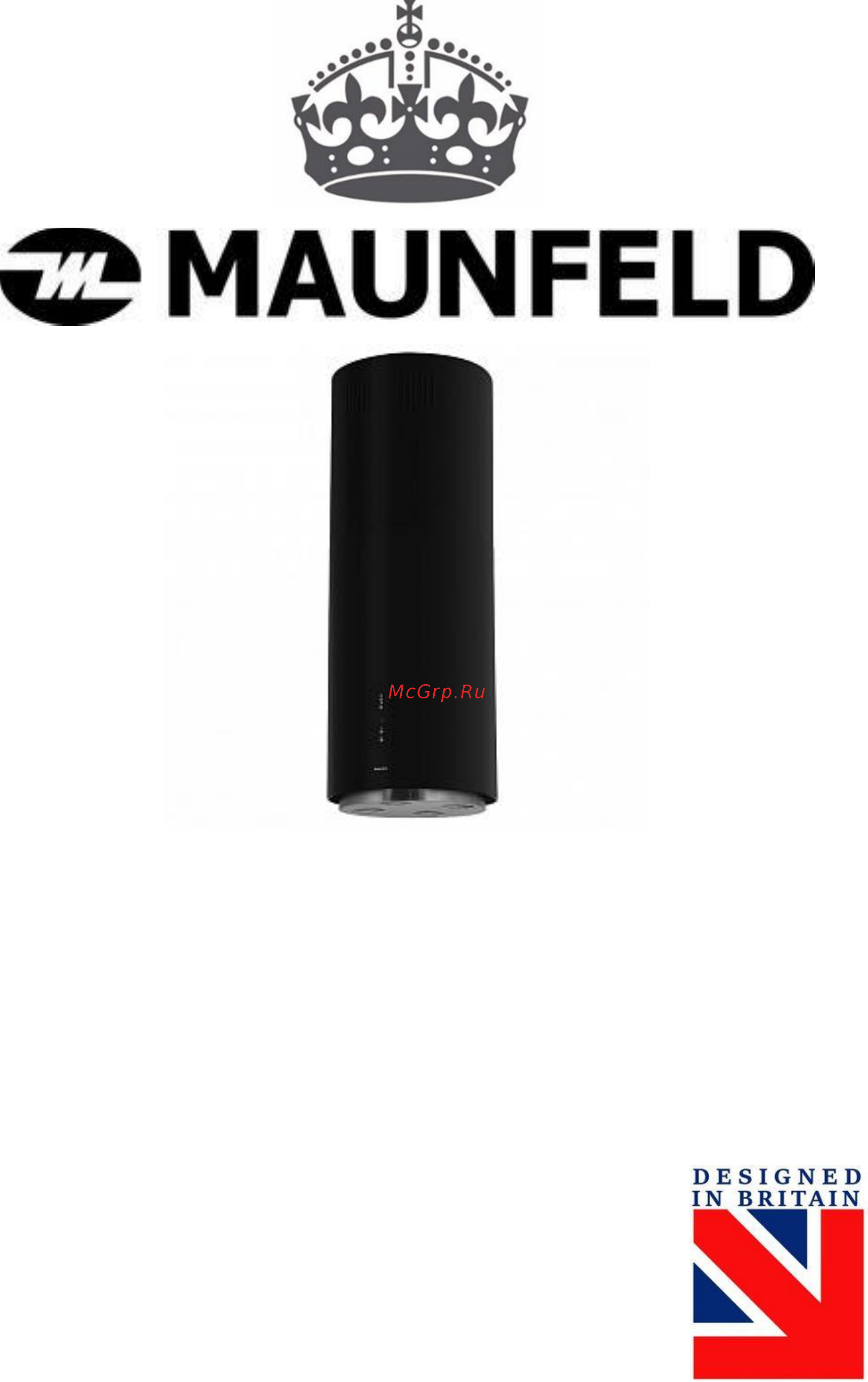 Maunfeld Lee 40 Черный Инструкция по эксплуатации онлайн