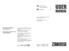 Zanussi ZWH/S 15 Melody U Белый, желтый Инструкция по эксплуатации