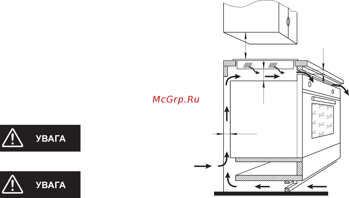 Pyramida CFEA 641 B [10/64] Підключення варильної поверхні