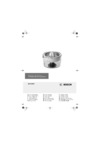 Bosch MUZ8ZP1 Инструкция по эксплуатации