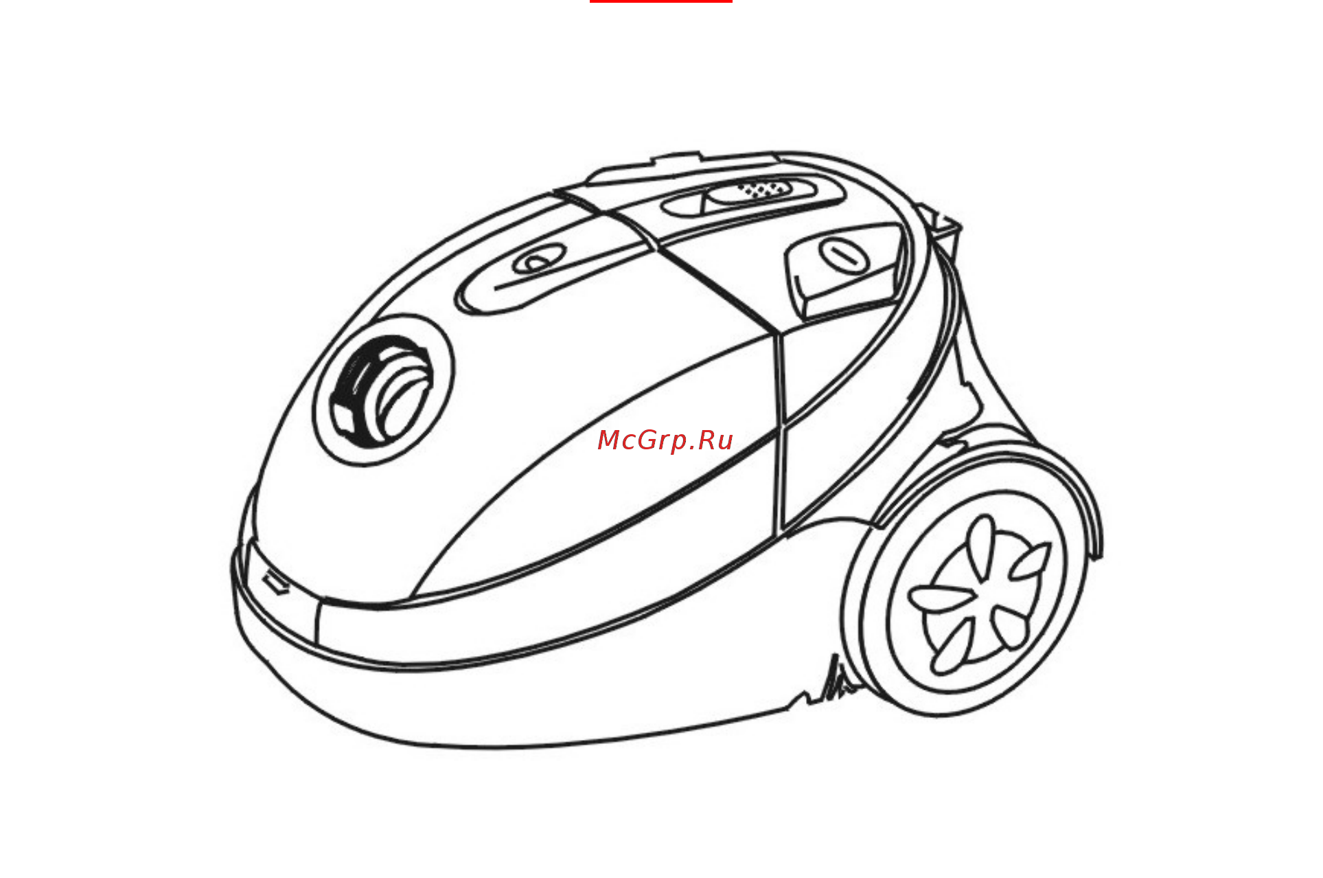 Supra VCS-1400 БЕЛЫЙ Инструкция по эксплуатации онлайн