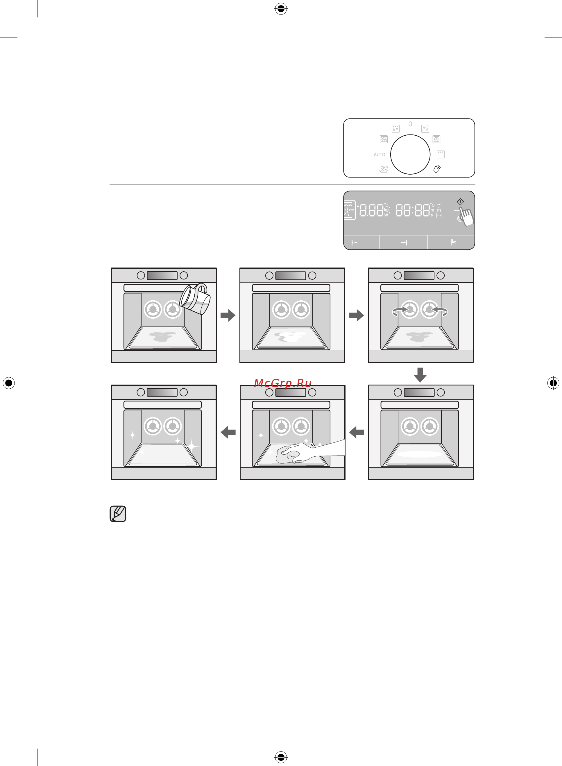 Samsung NQ 50 H 5533 KS/WT [54/240] Использование функции очистки паром