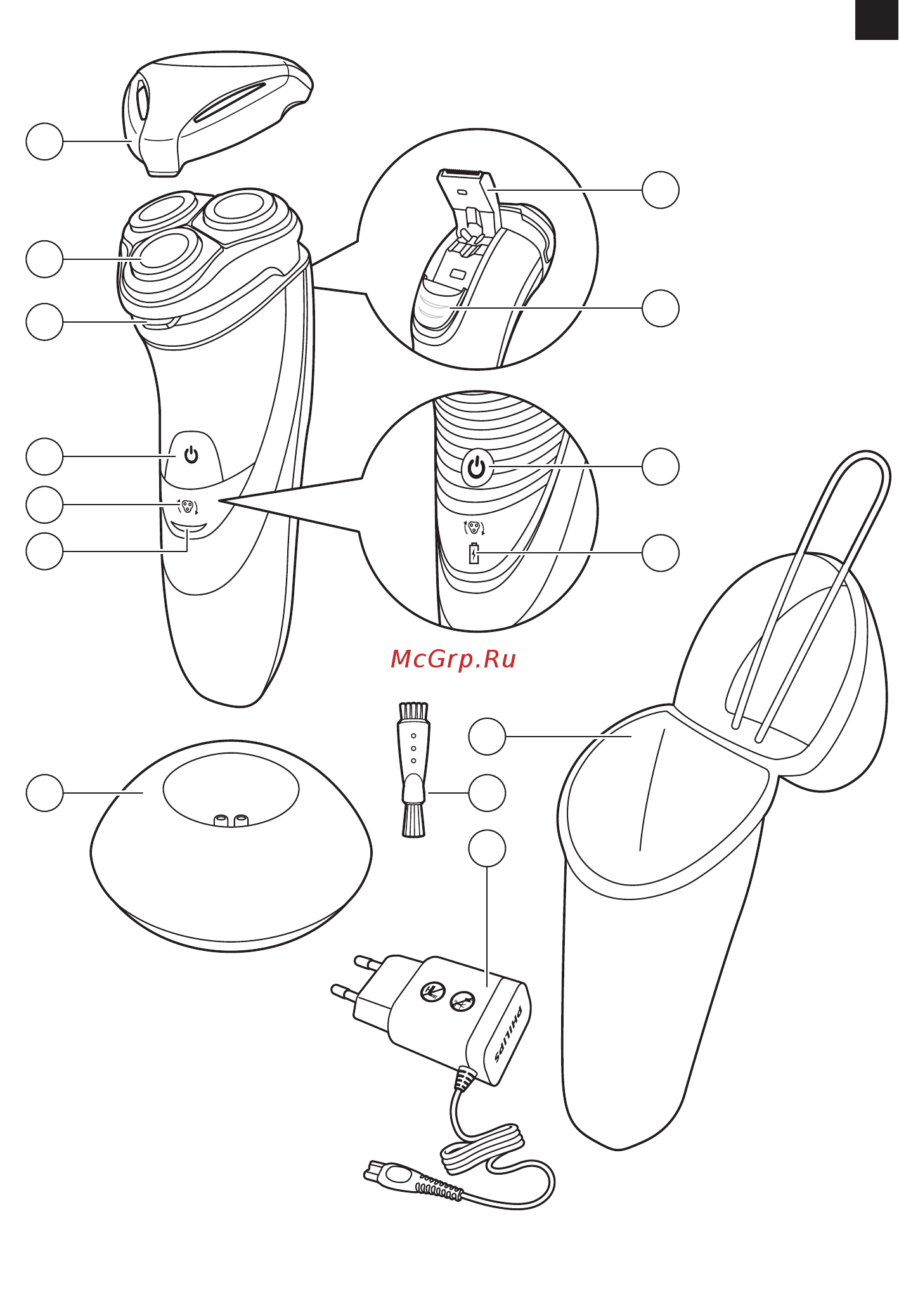 Philips AQUATOUCH AT890/16 Инструкция по эксплуатации онлайн [2/230] 300344