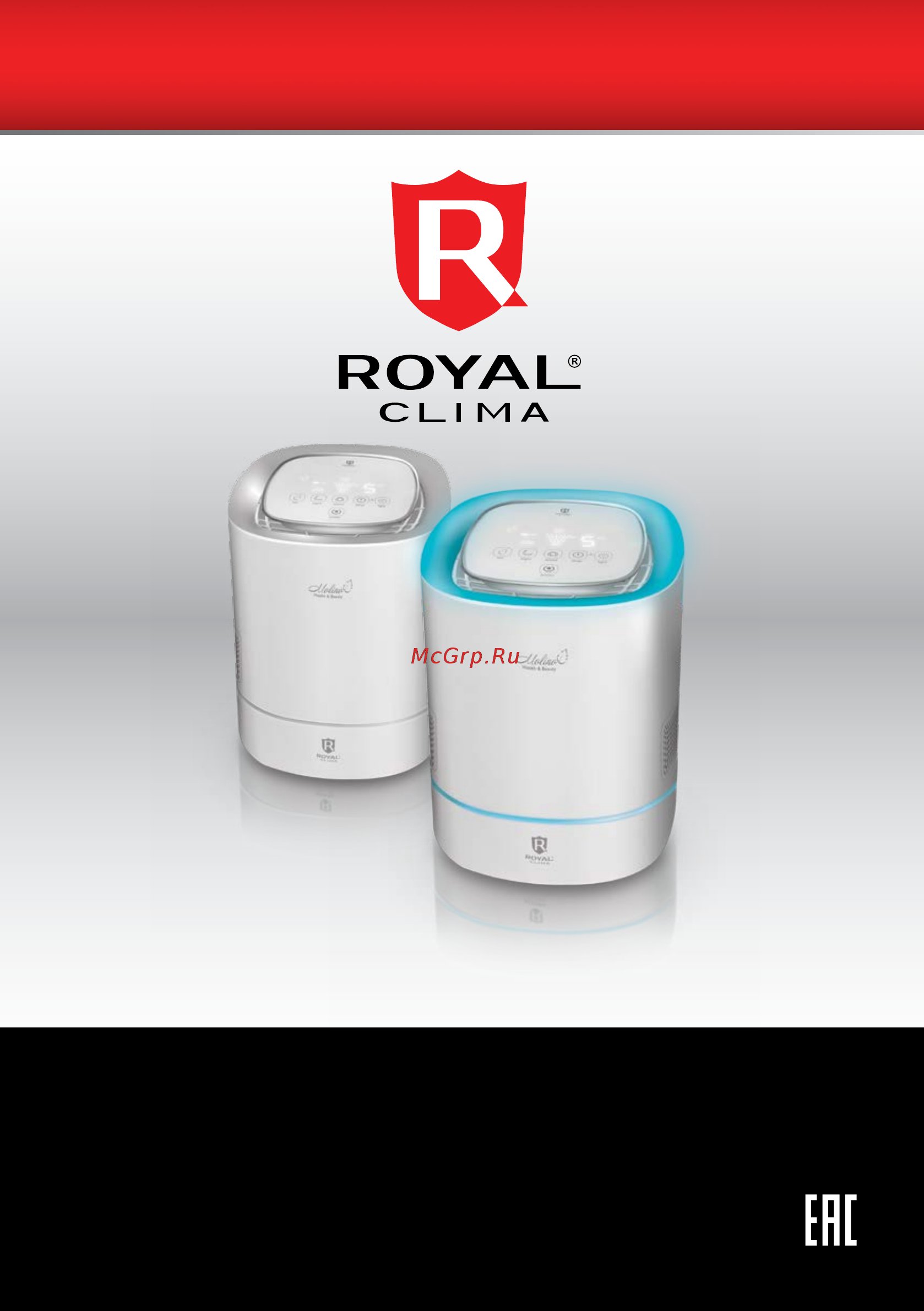 Royal Clima RAW-M200/2,2-BU Инструкция по эксплуатации онлайн