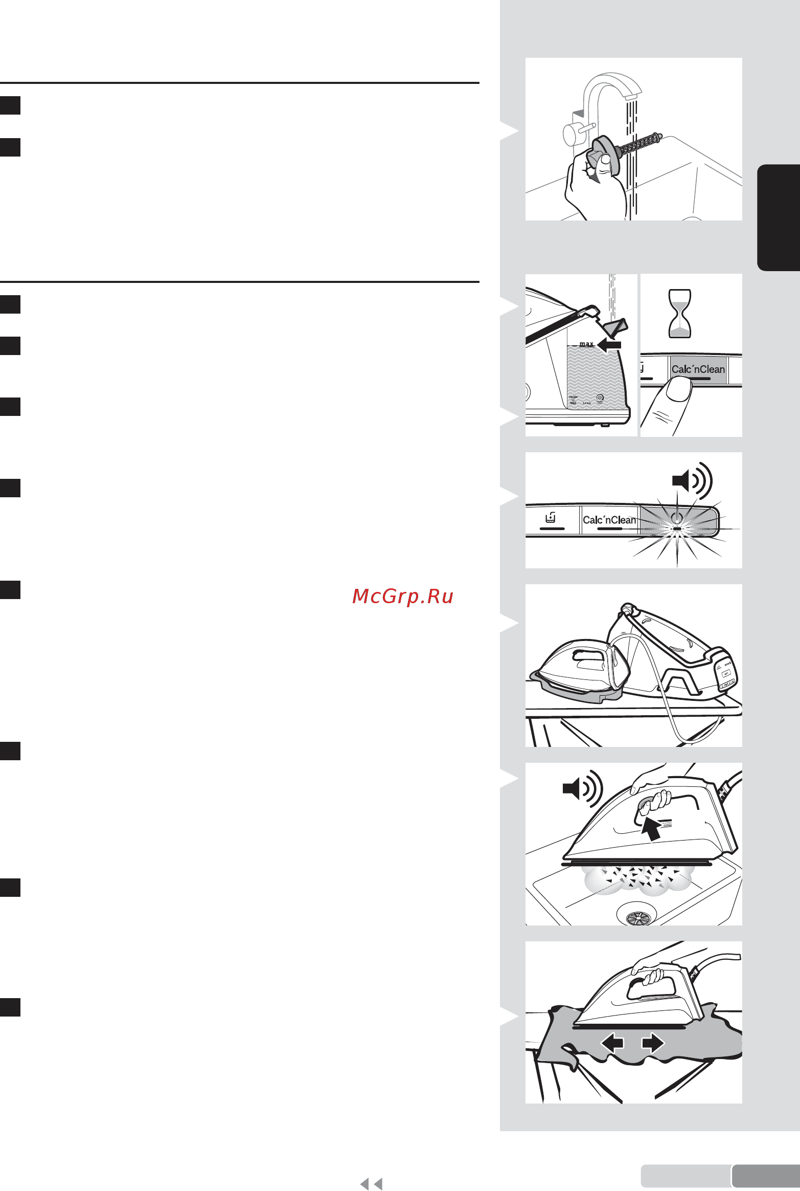 Bosch TDS6010 [19/166] Descaling the iron