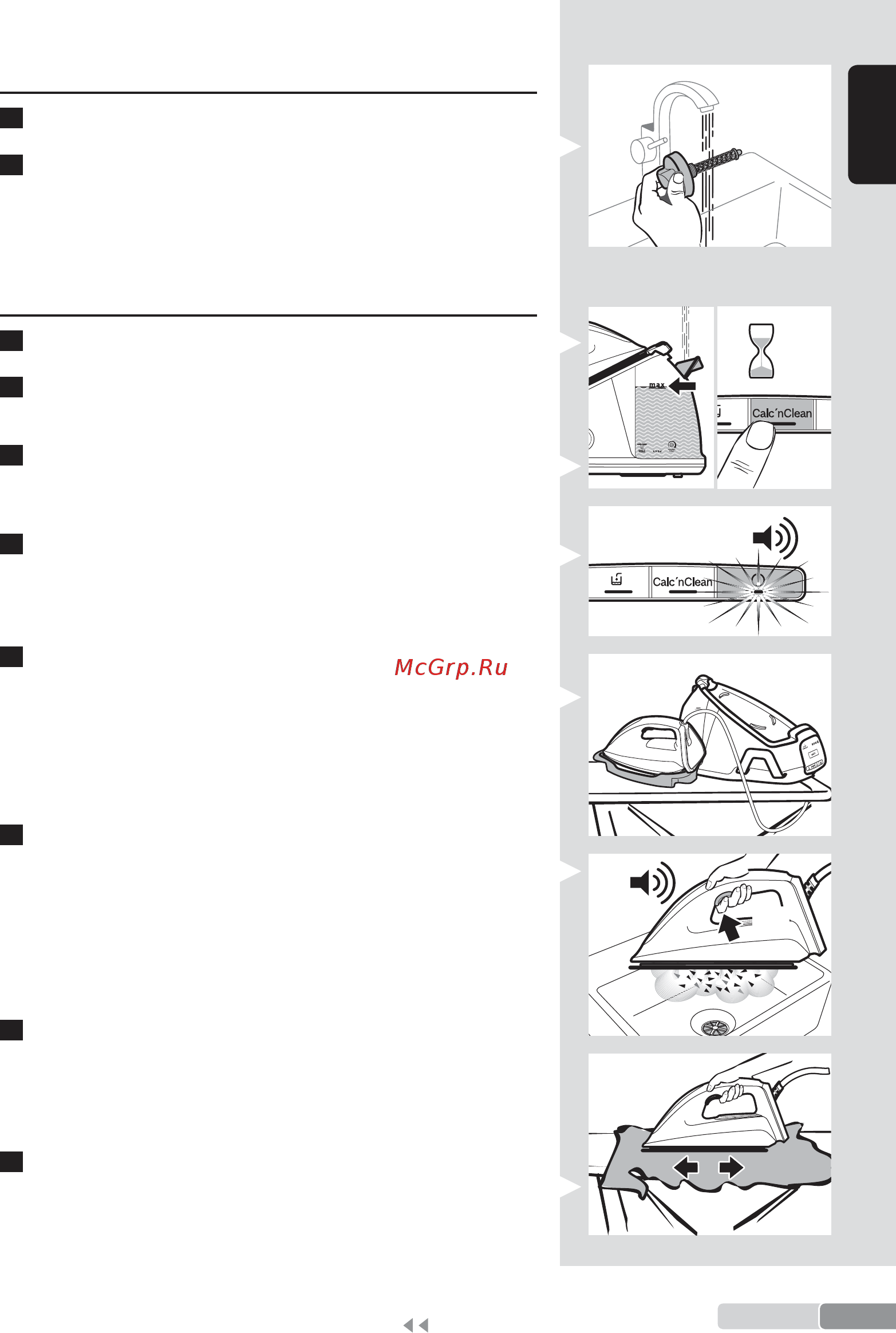Bosch TDS6010 [83/166] Descalcificación de la plancha