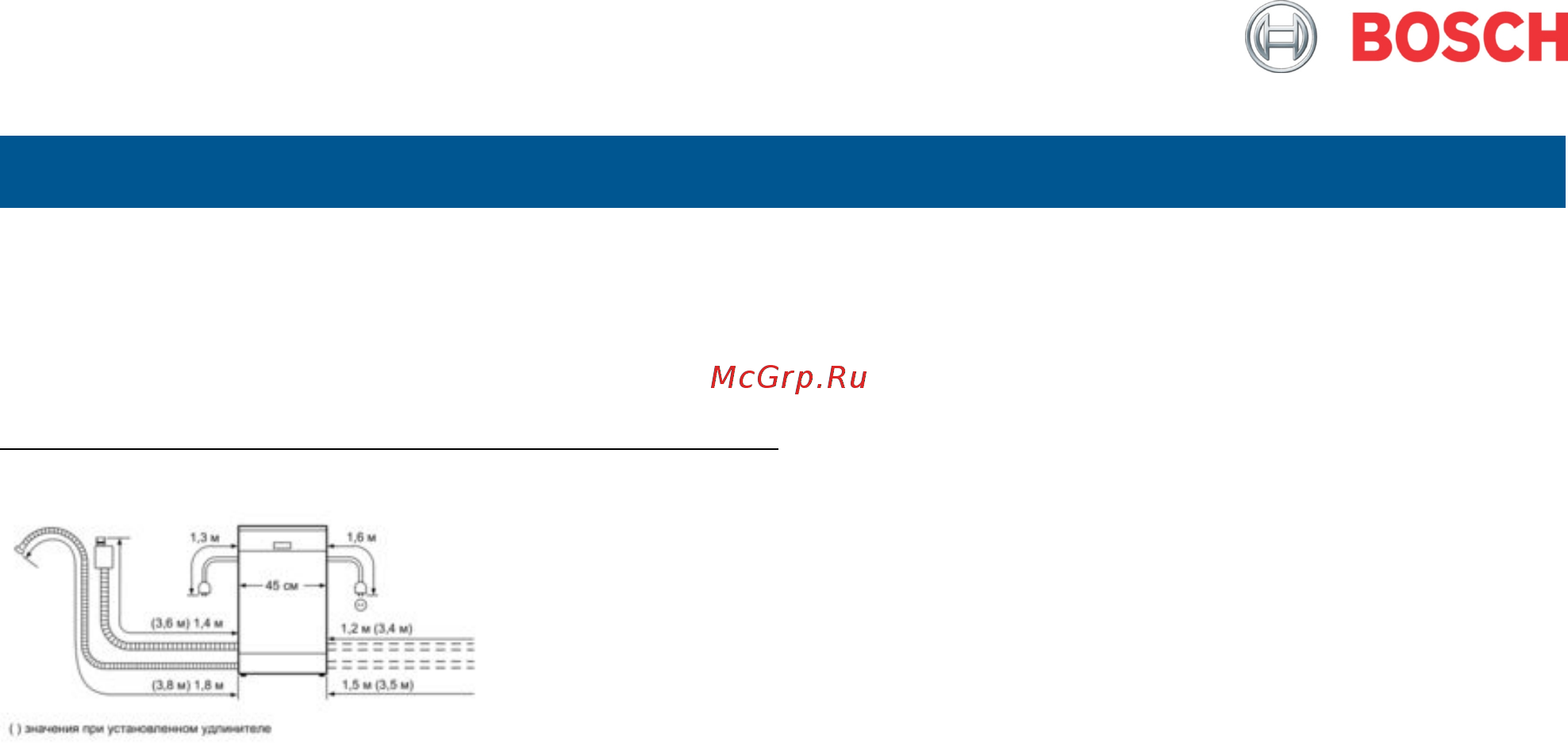 Bosch SPS40E02RU Инструкция по эксплуатации онлайн [3/3] 300678