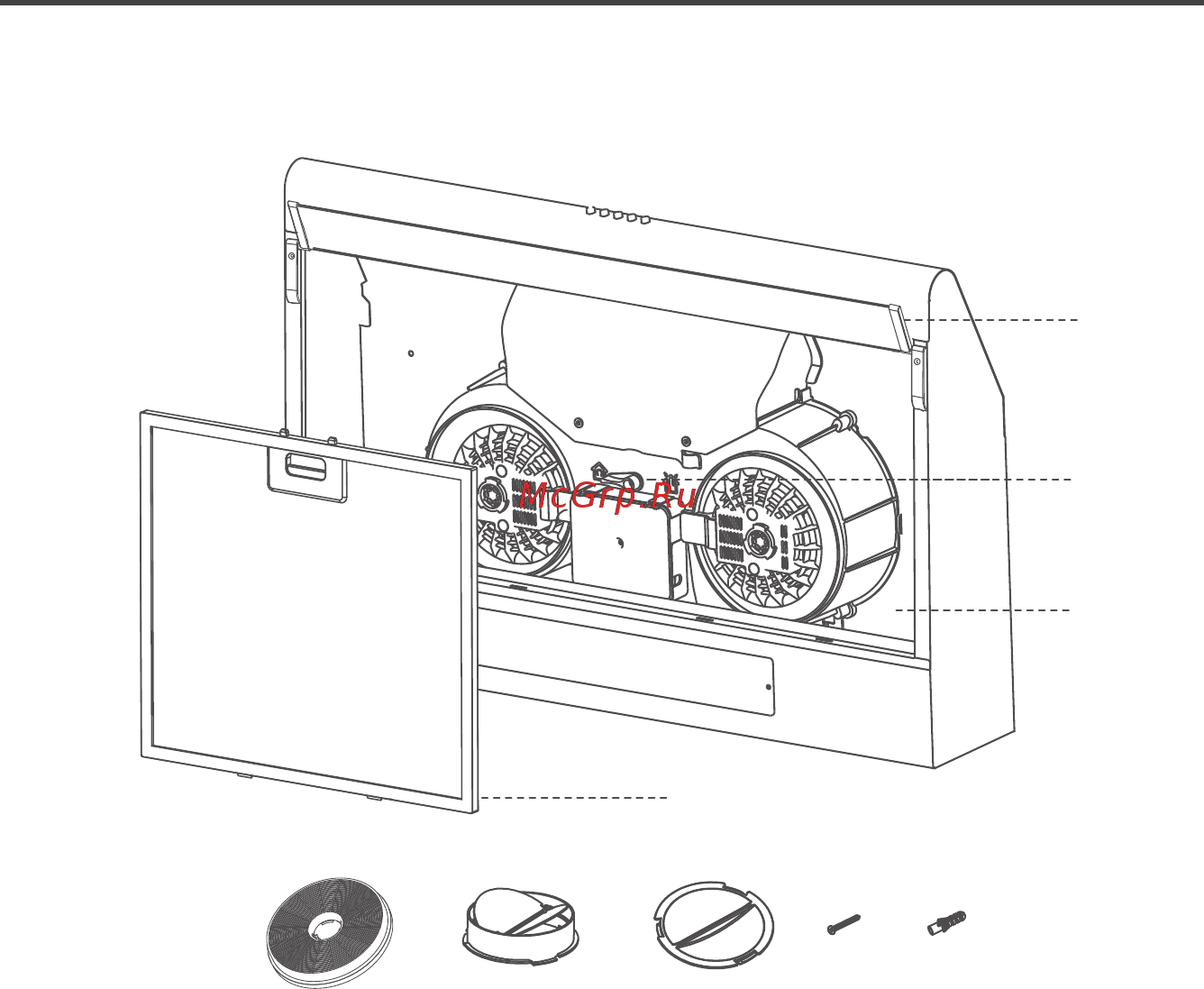 Midea MH60T349W [6/16] Описание прибора