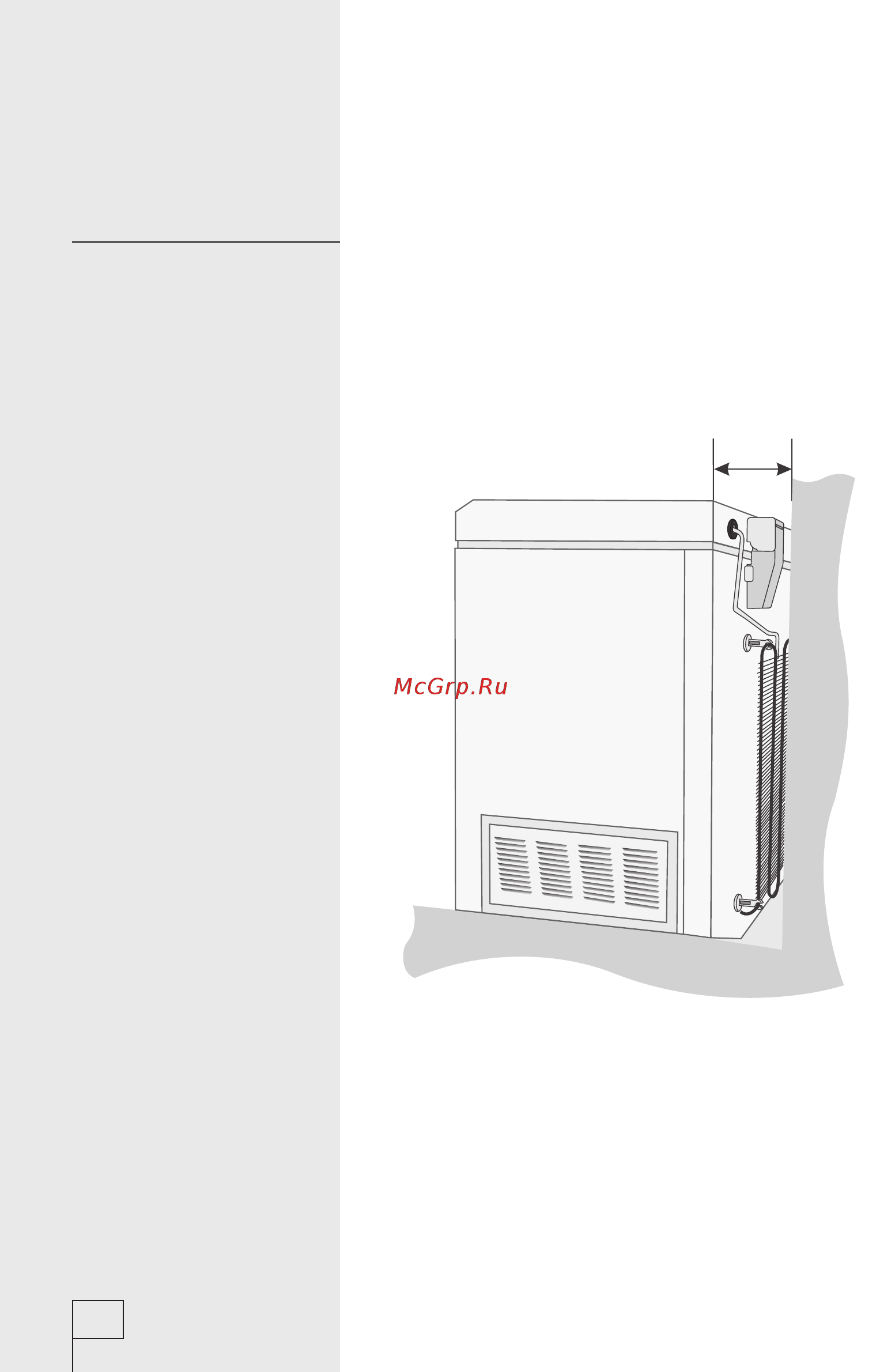 Gorenje FH 21 IAW [8/18] Циркуляция воздуха вокруг прибора