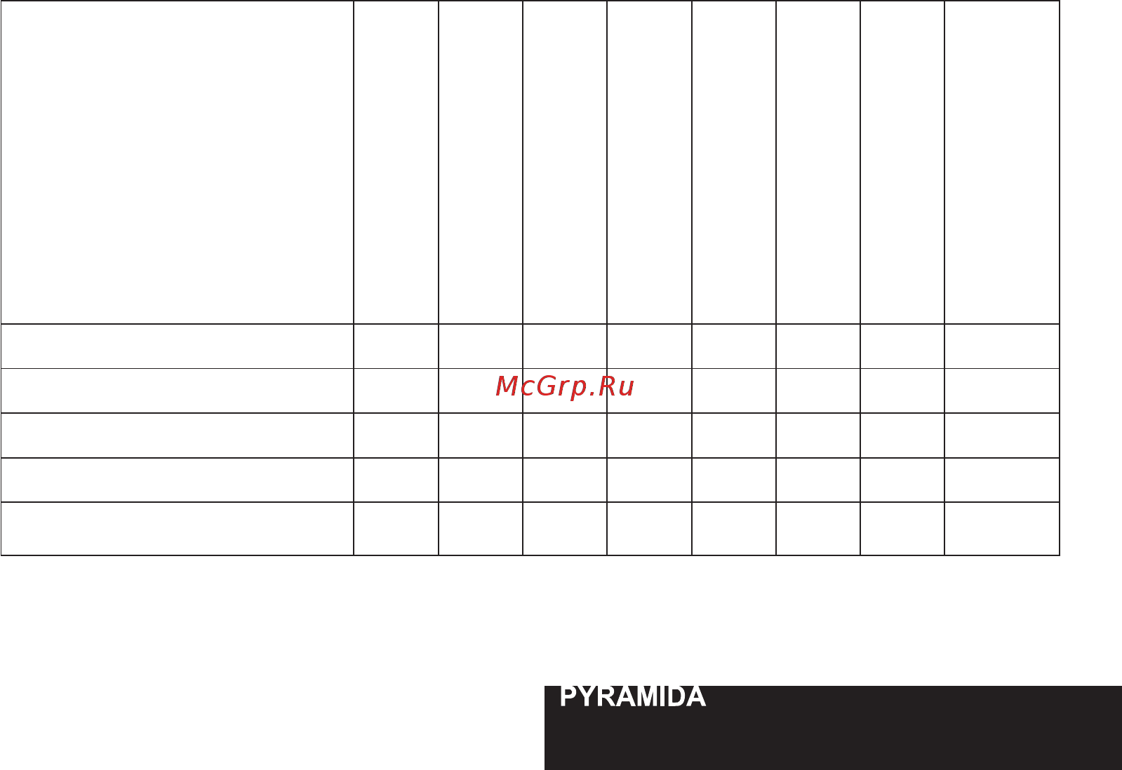 Pyramida TL 50 SLIM IX [15/36] Гарантія