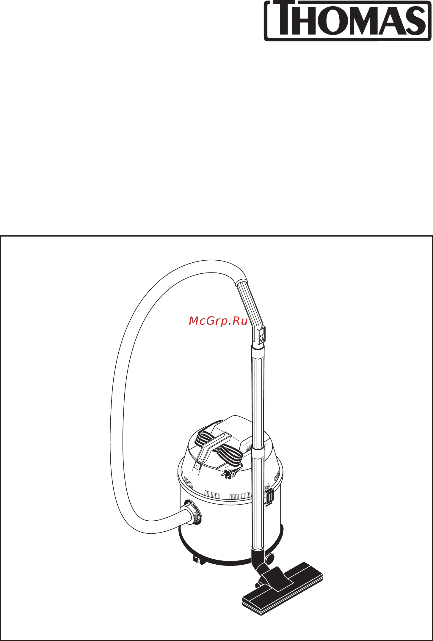 Thomas INOX 1516 Инструкция по эксплуатации онлайн