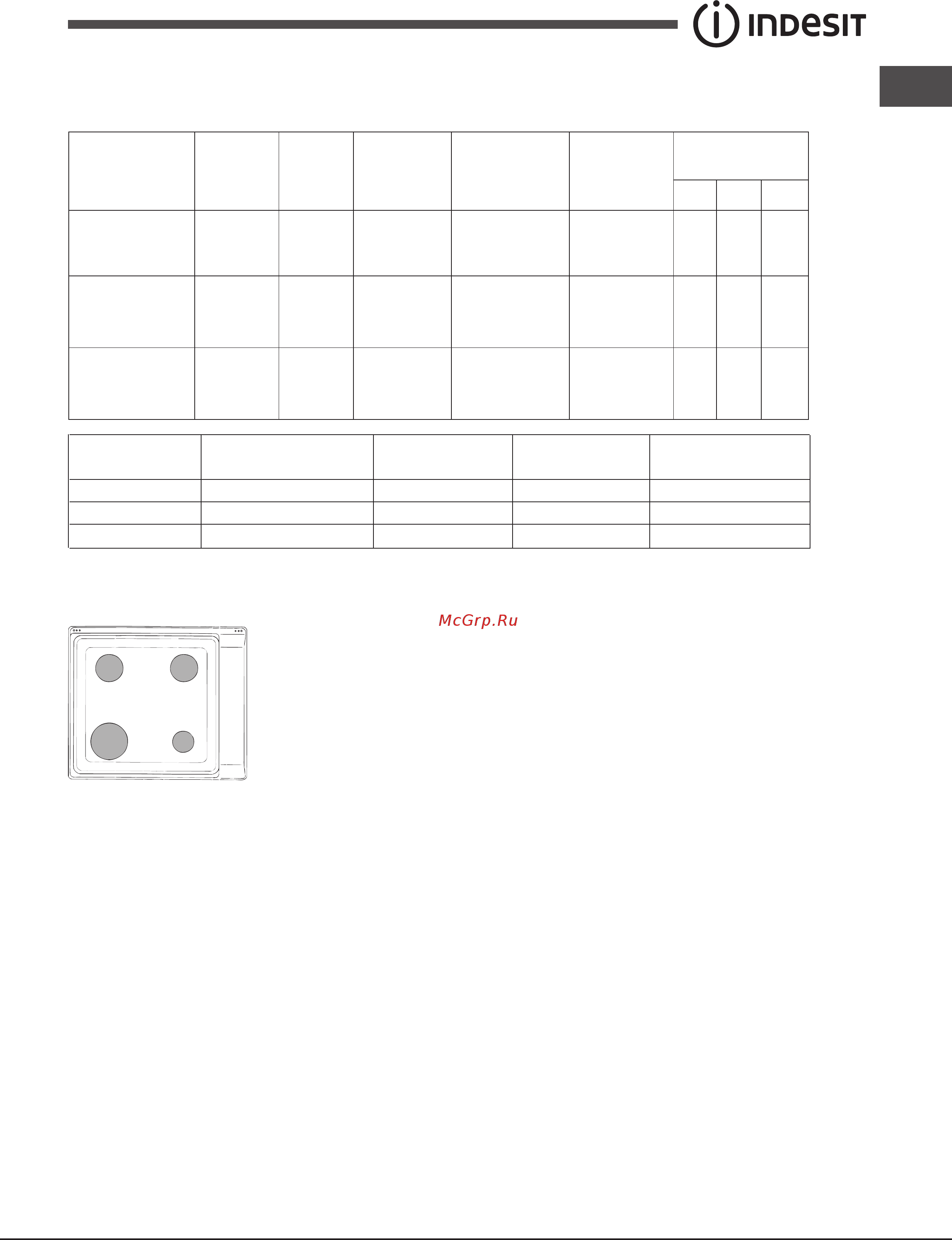 Indesit PAA 642 /I(WH) [9/24] G h 23 0