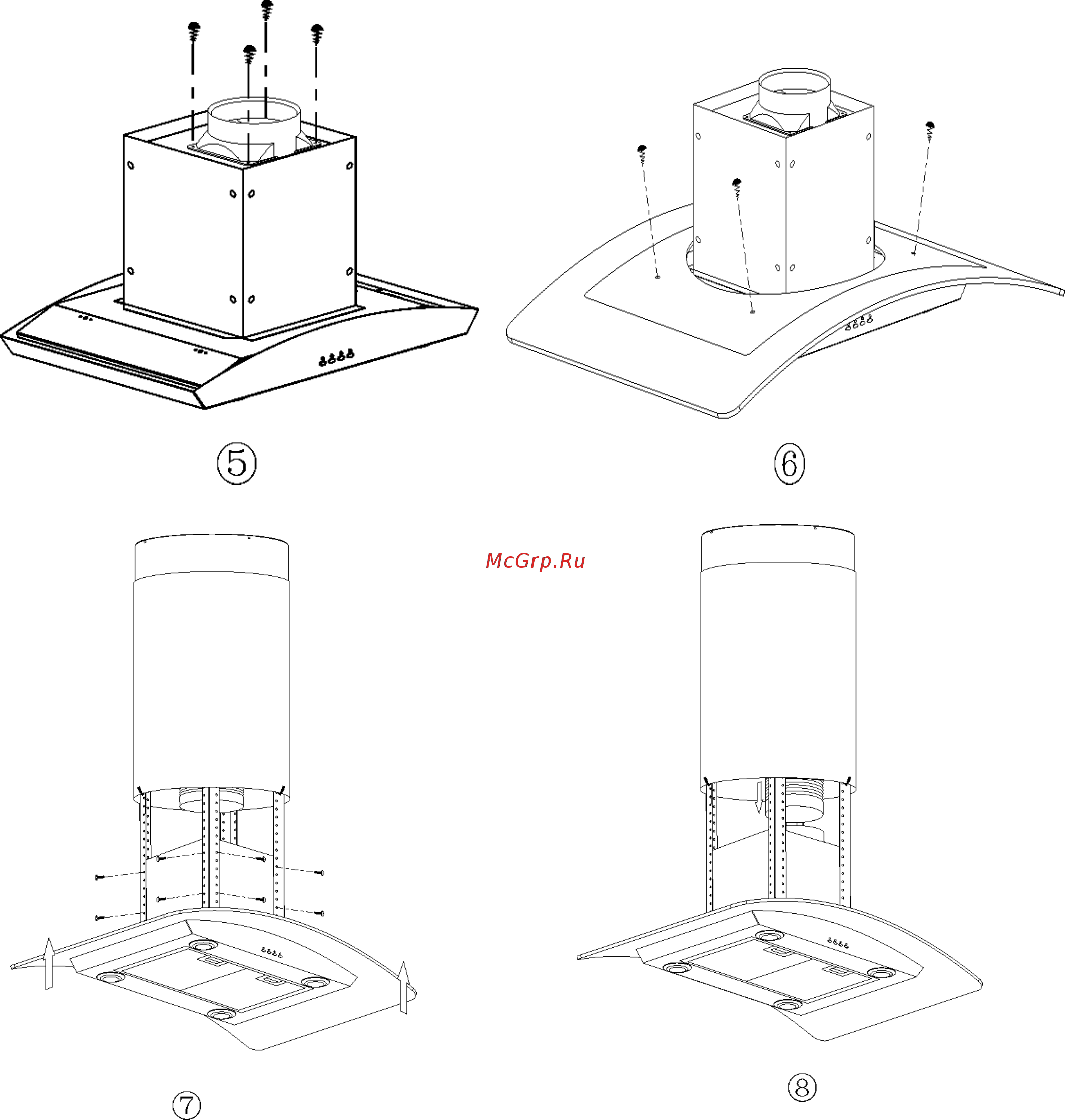Maunfeld Ancona PlusA Glass Isla Инструкция по эксплуатации онлайн [5/11] 377415