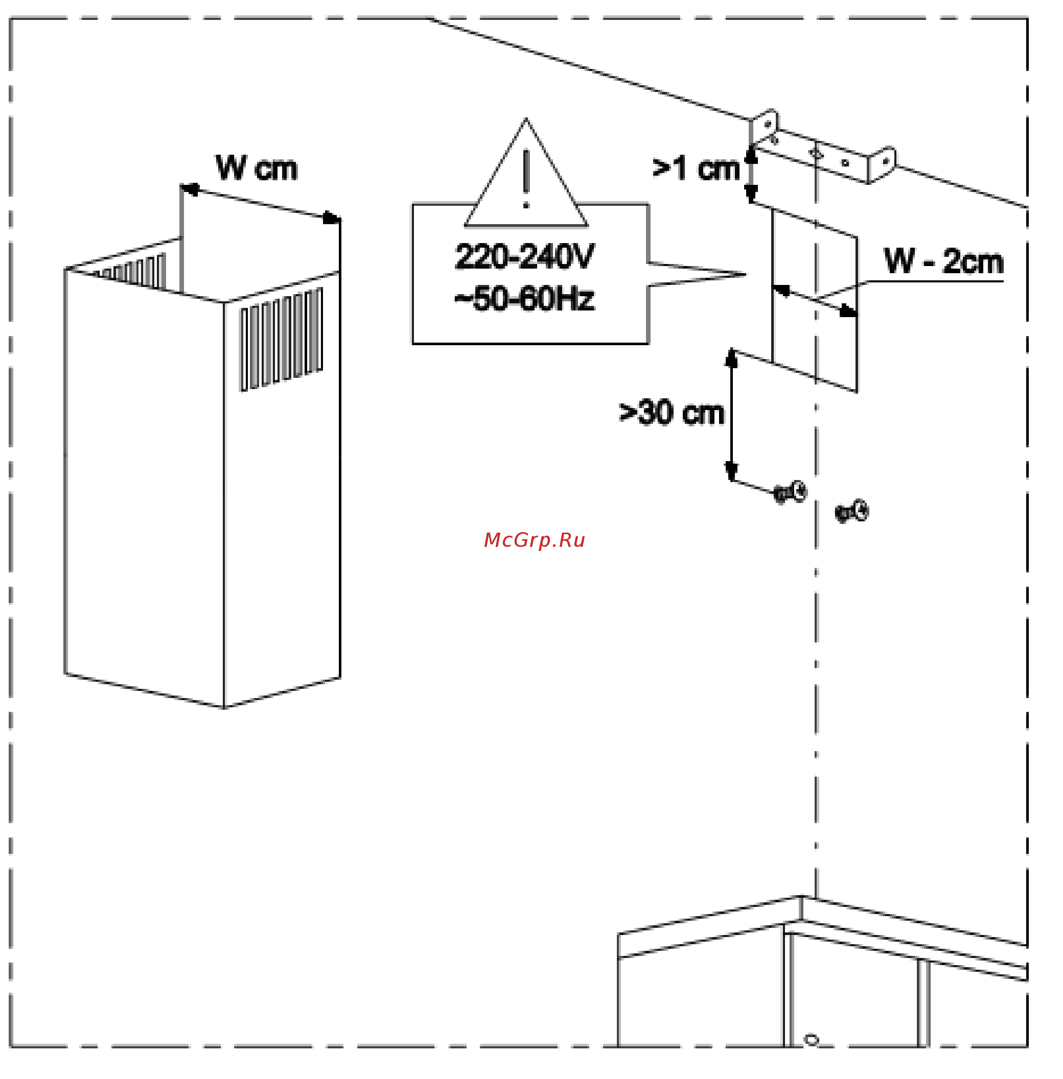 Maunfeld Corsa Light (C) 60 Белый Инструкция по эксплуатации онлайн [11/24] 302701