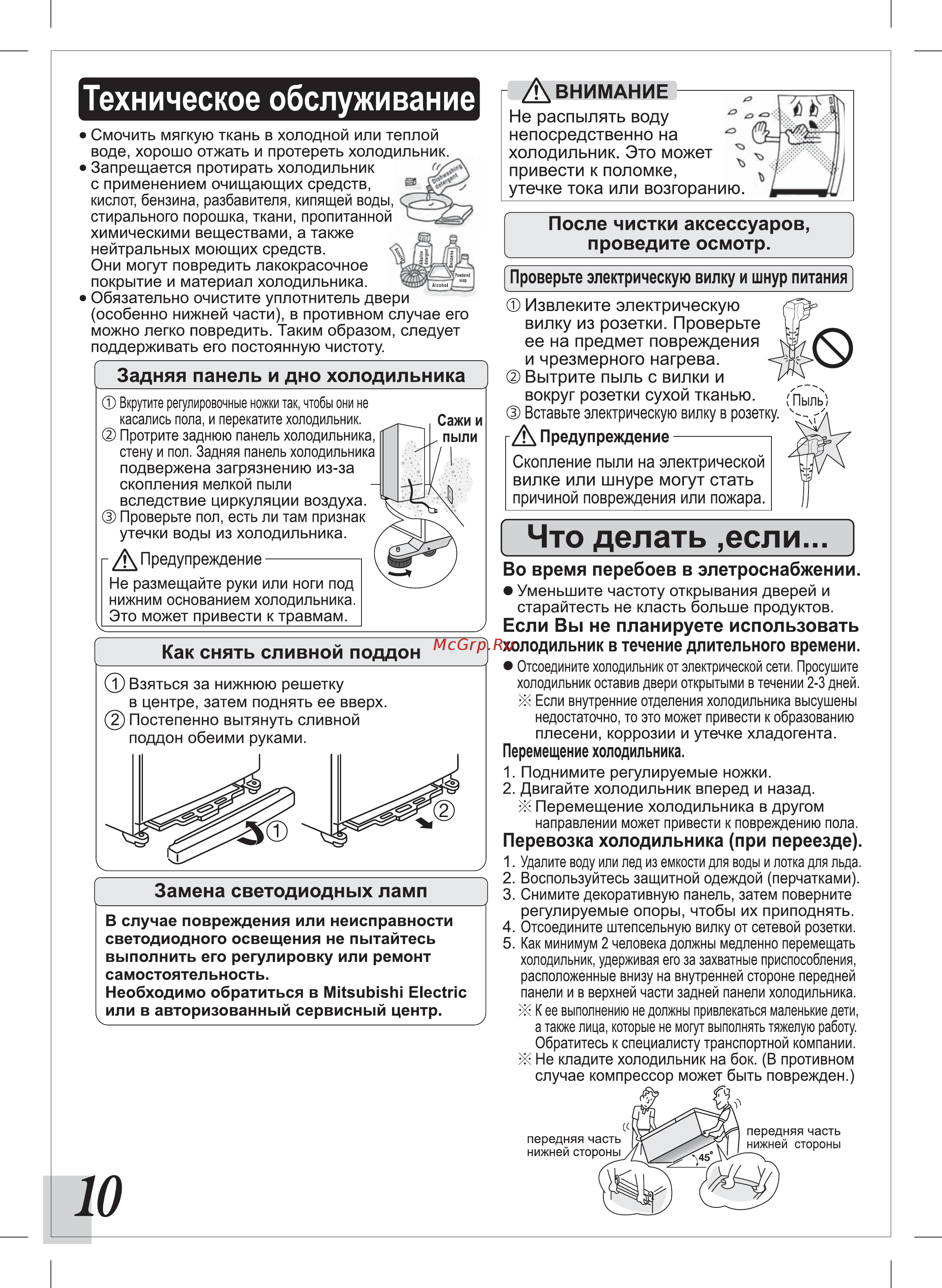 Mitsubishi Electric MR-FR62K-SB-R [10/14] Nz79c685h01_ib_mr fr62k r_page 10 rus _outlines