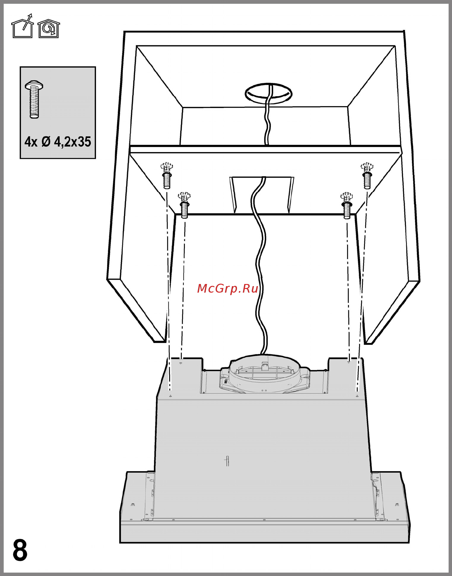 Elica IX/A/90/VT PRF0094215A Серебристый Инструкция по эксплуатации онлайн [6/128] 302228