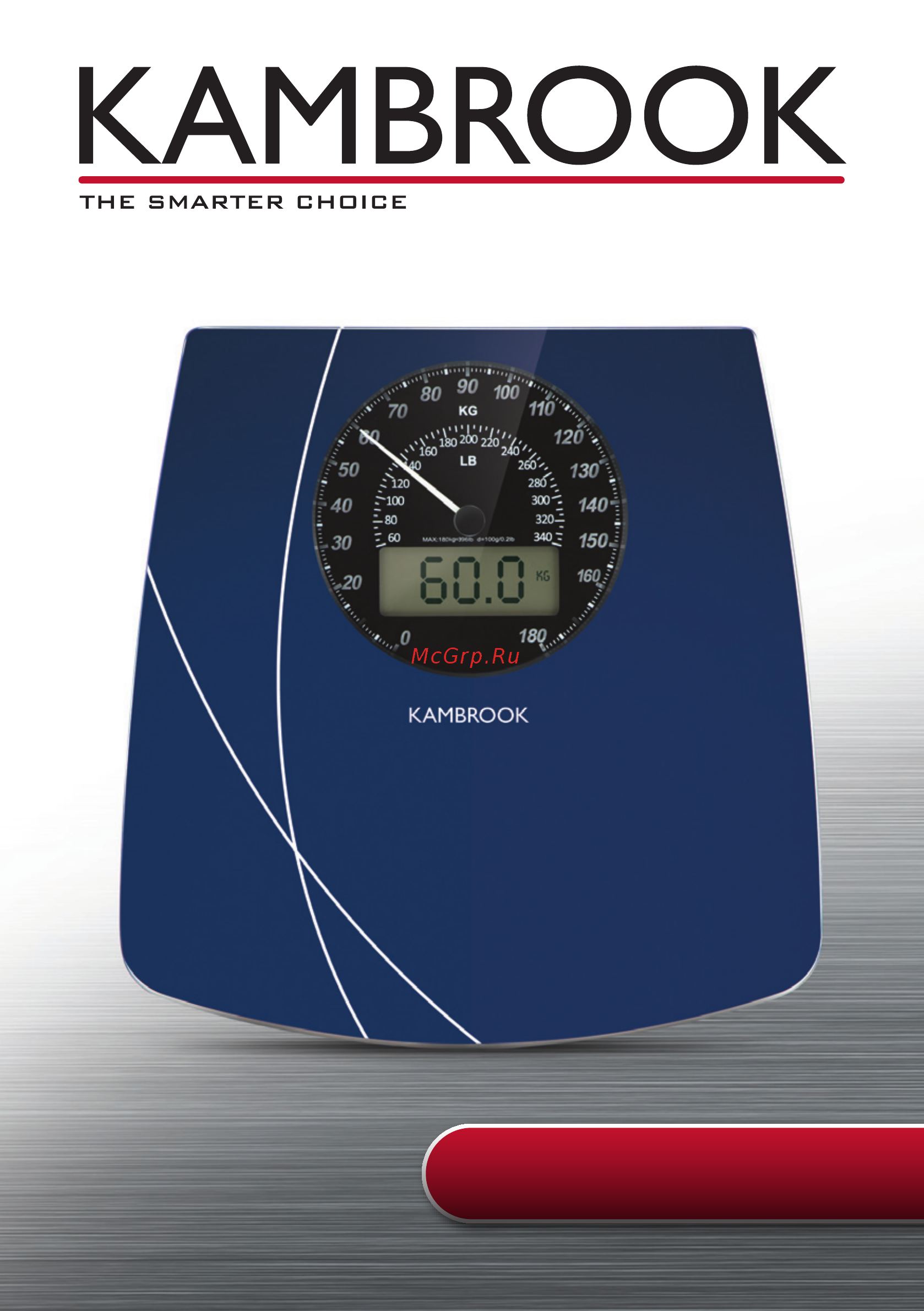 Kambrook The Smarter Choice KSC305 Синий, черный Инструкция по эксплуатации онлайн