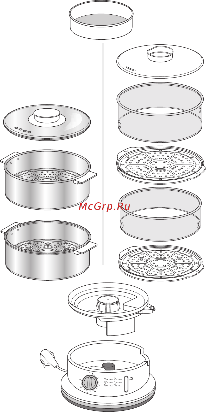 Tefal Convenient Series VC145130 [2/16] Sm_cuiseur vapeur_nc00131289 qxp_exe 12 01 2016 15 16 pagec2