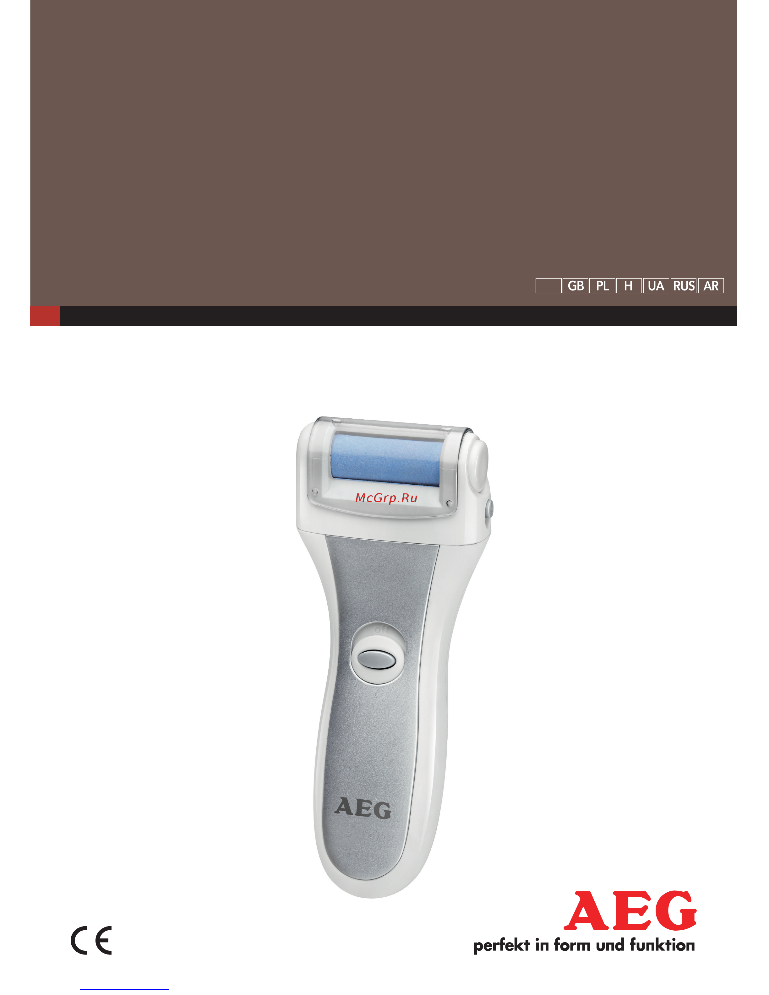 AEG PHE 5642 White/Blue Инструкция по эксплуатации онлайн