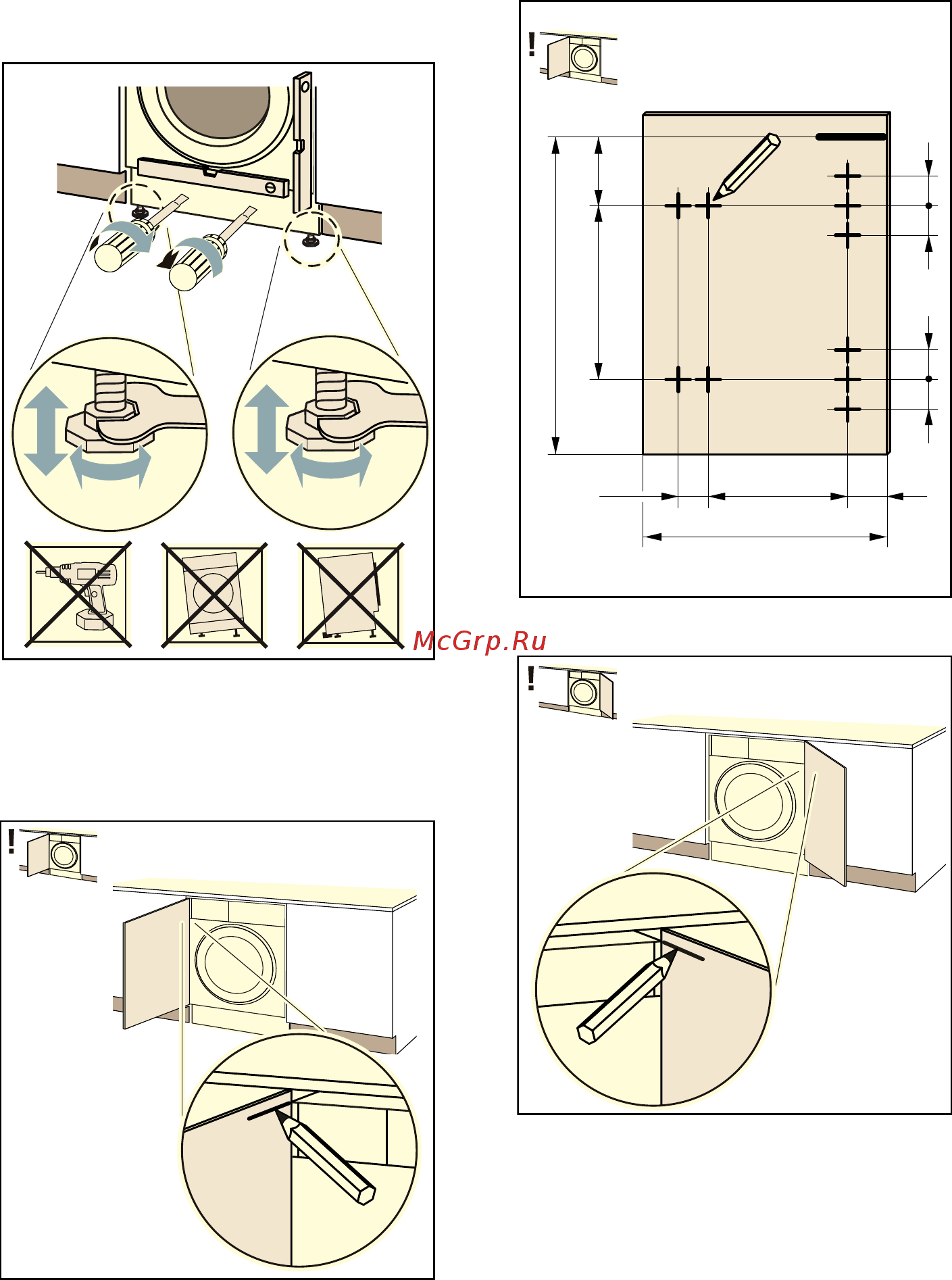 Bosch WIW24342EU [24/60] Ru установка и подключение