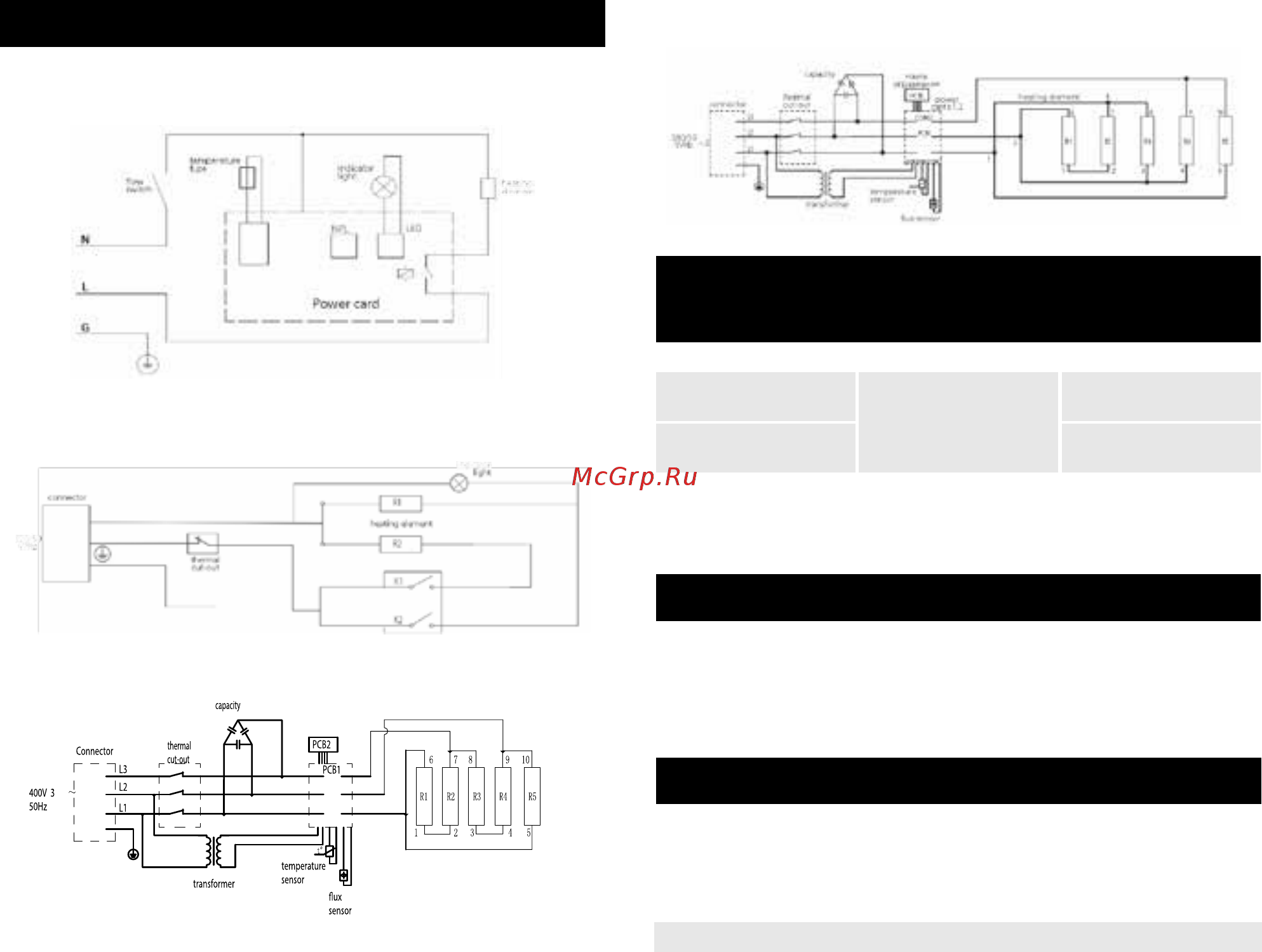 Timberk Watermaster II WHE 8.0 XTN Z1, [17/48] Electrical schematic diagram