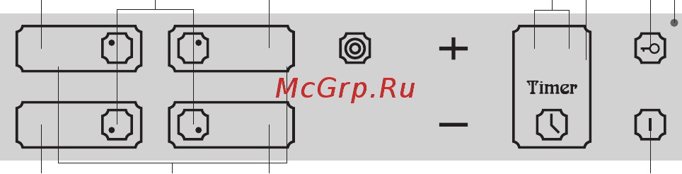 Kaiser Empire KCT 6385 Em Черный [20/48] Cooking zones control