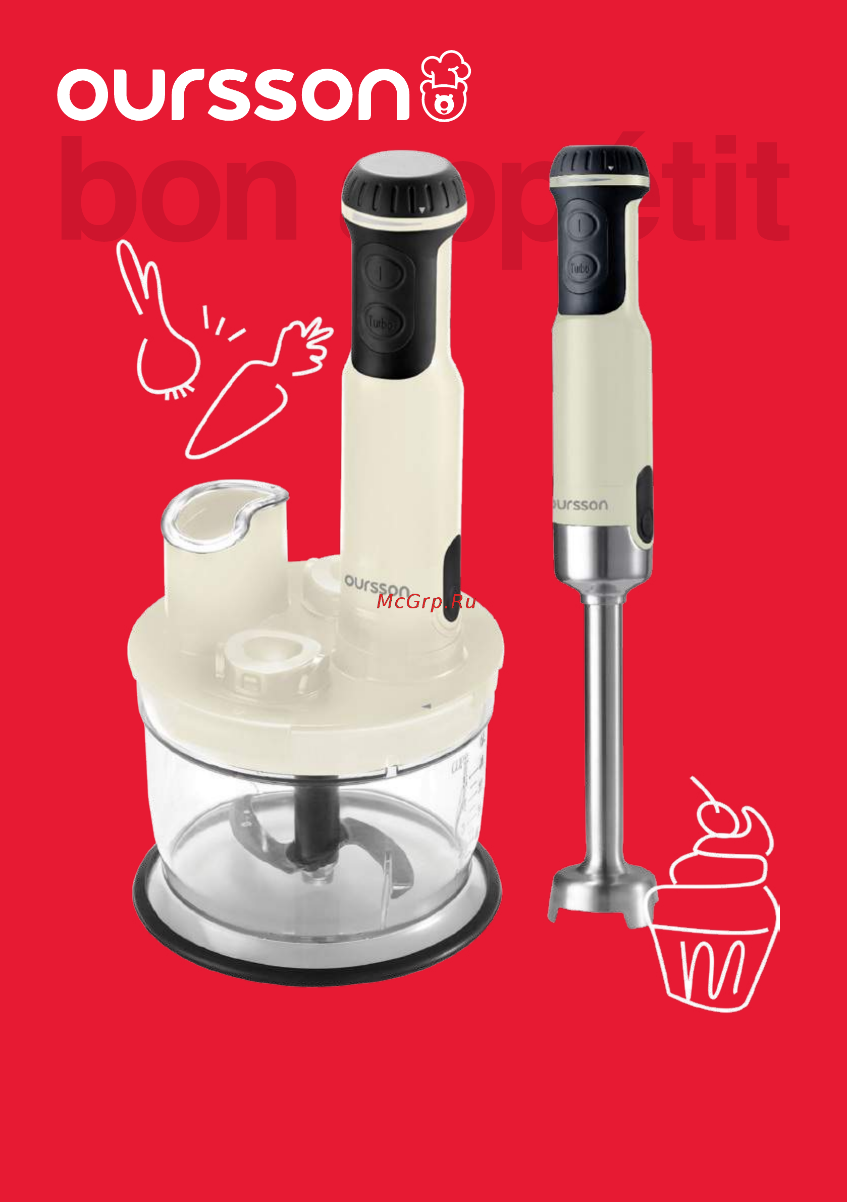 Oursson HB6040 Зеленый Инструкция по эксплуатации онлайн