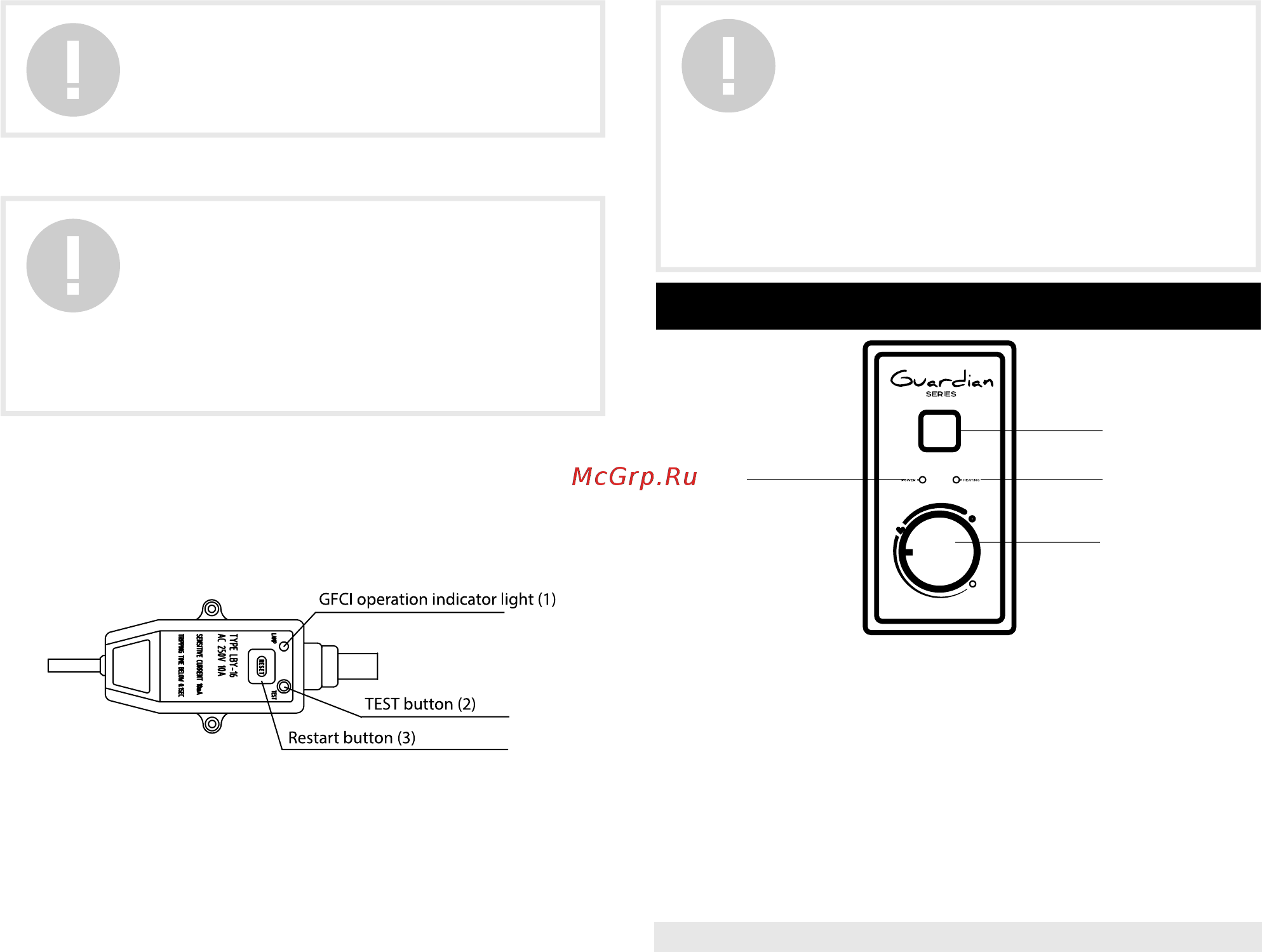 Timberk SWH FSL3 30 VH Белый [9/41] Water heater control