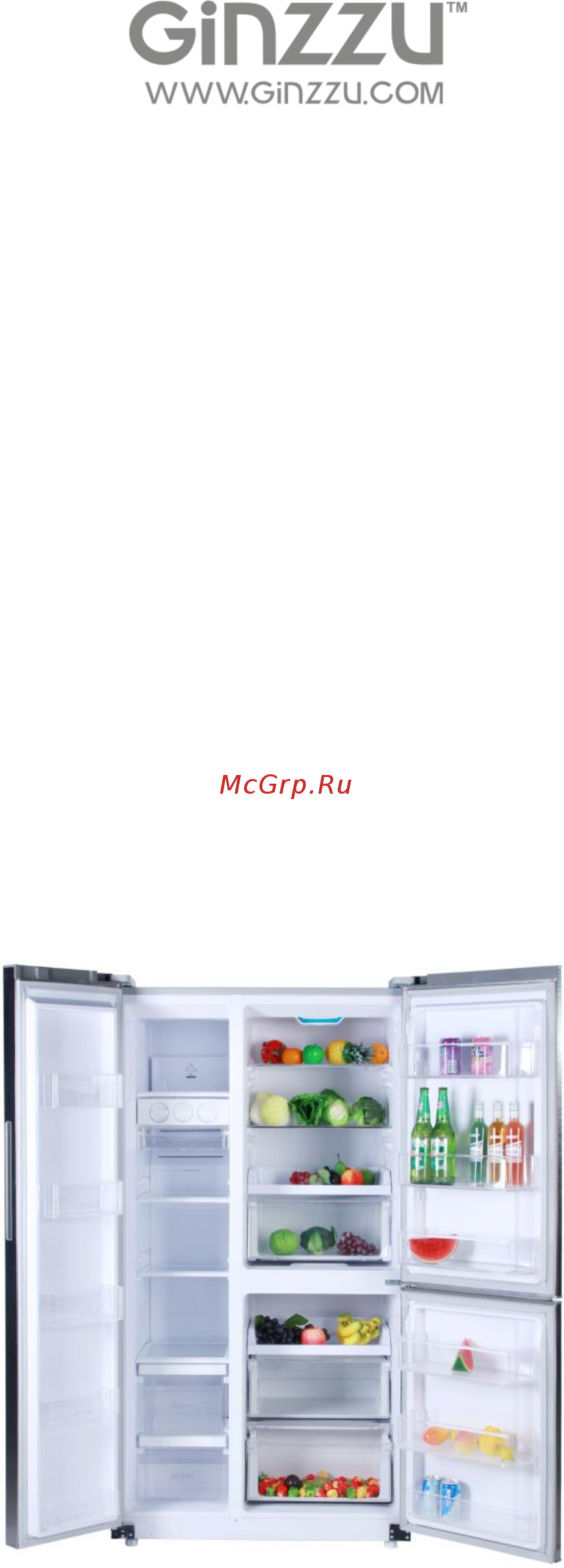 Ginzzu NFK-580 Черное стекло Инструкция по эксплуатации онлайн