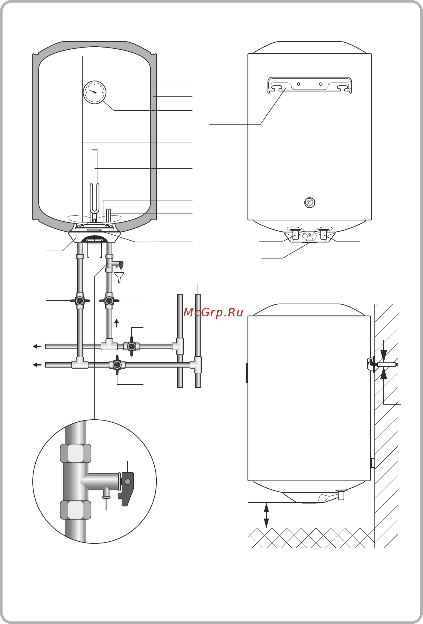 Thermex ERS 150 V THERMO БЕЛЫЙ Инструкция по эксплуатации онлайн [3/17] 302927