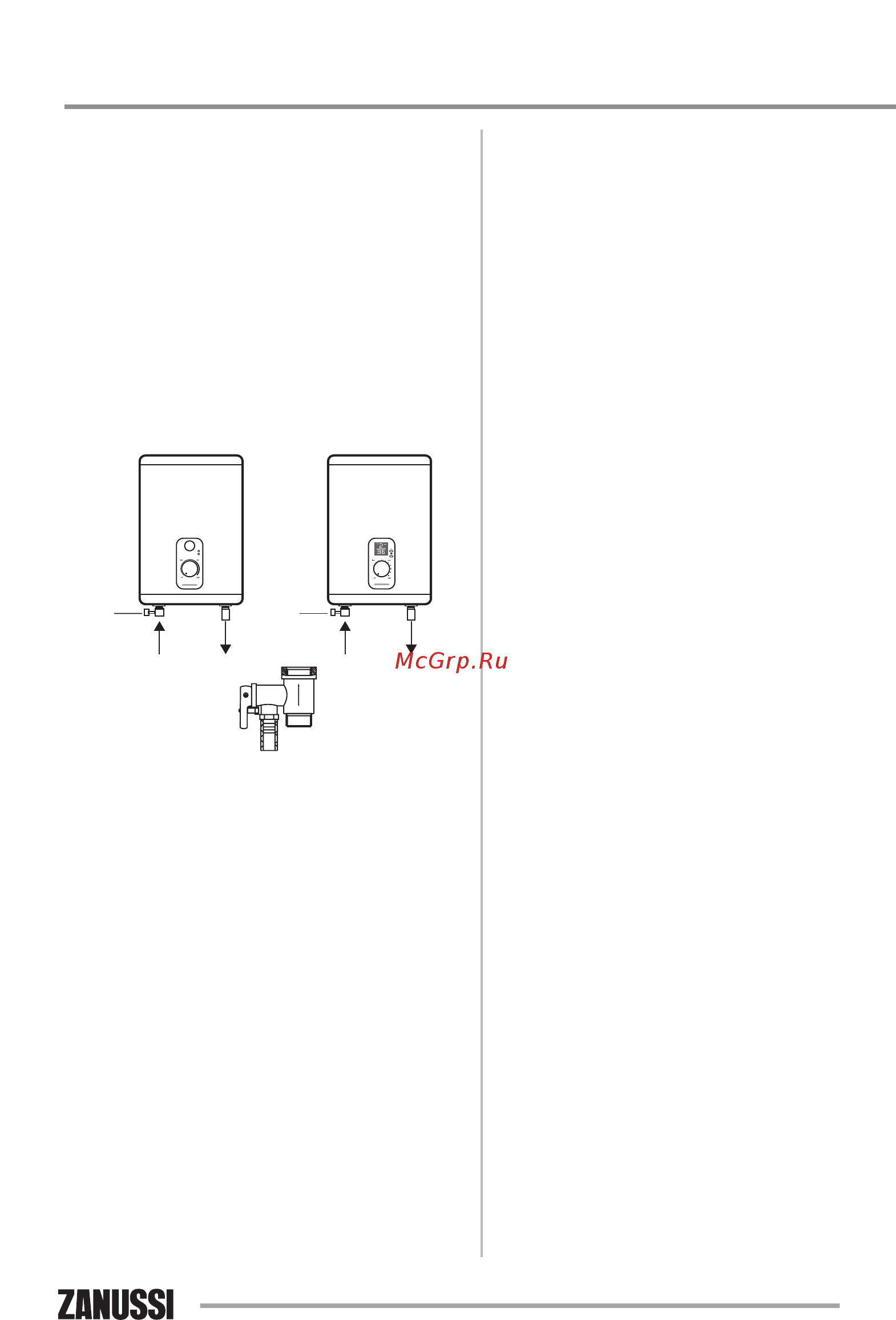 Zanussi ZWH/S 30 Splendore Белый [3/20] Правила безопасности