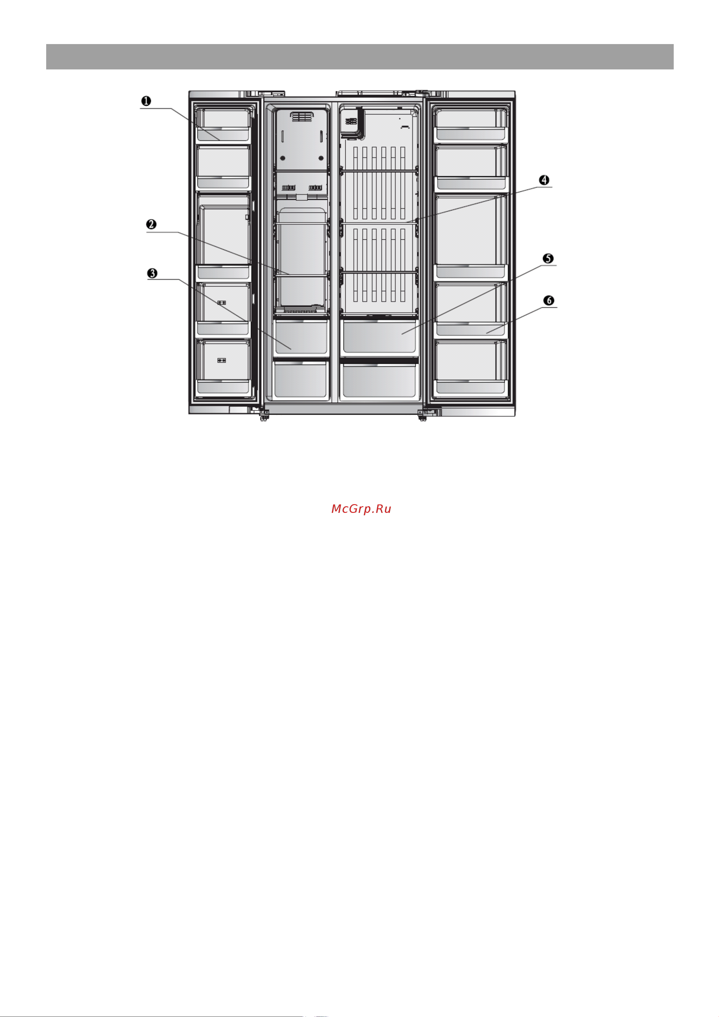Shivaki SBS-550DNFWGL [9/22] Морозильное отделение