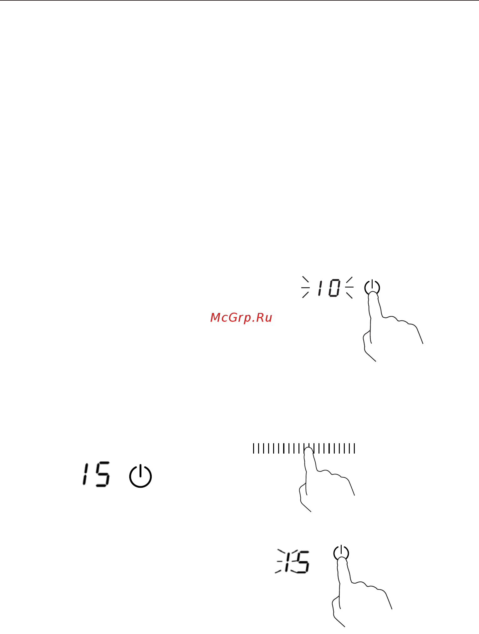 Midea MIH64721FRI [13/29] Использование таймера