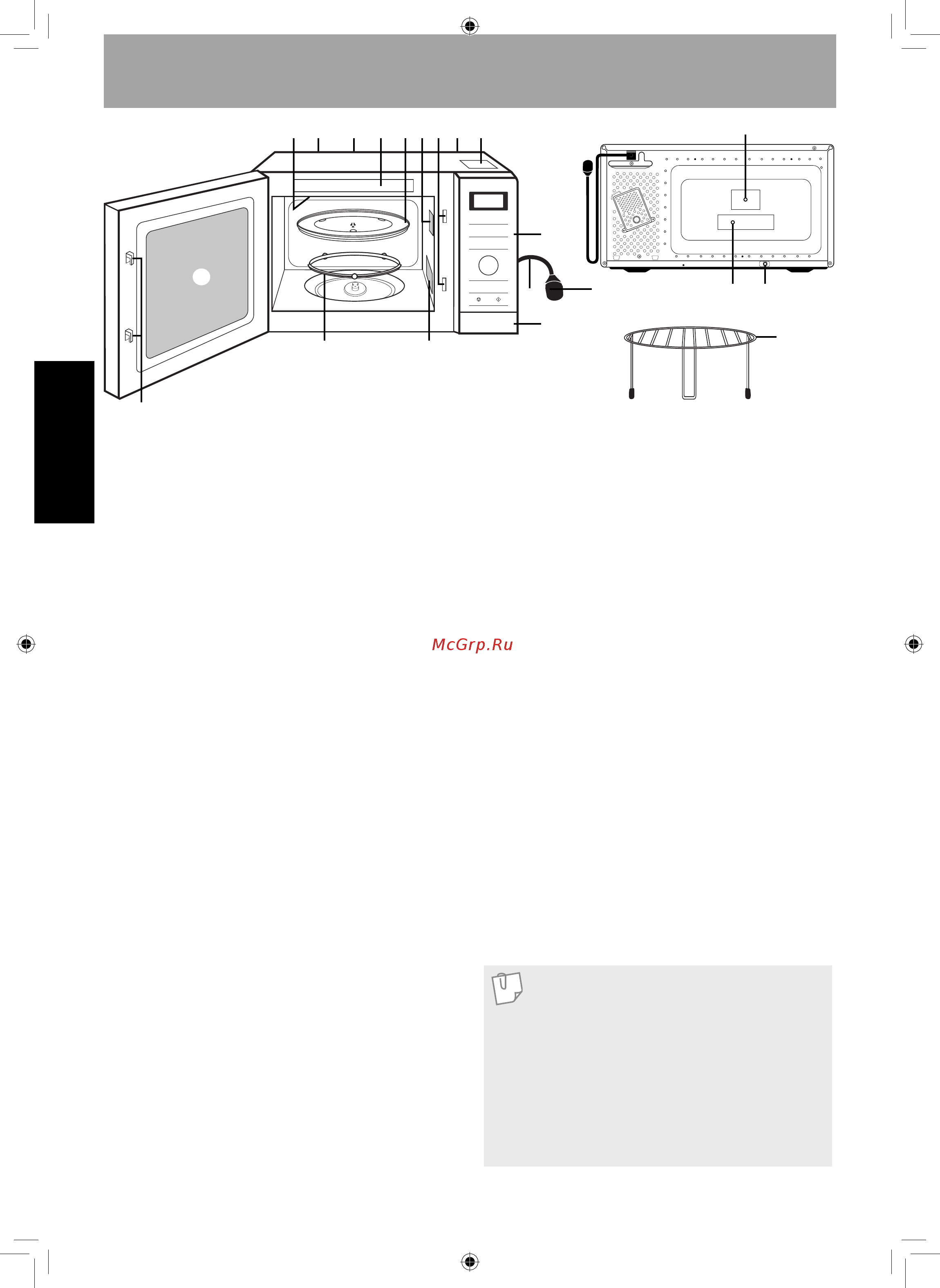 Panasonic NN-GD38HSZPE [10/37] Принципиальная схема устройства