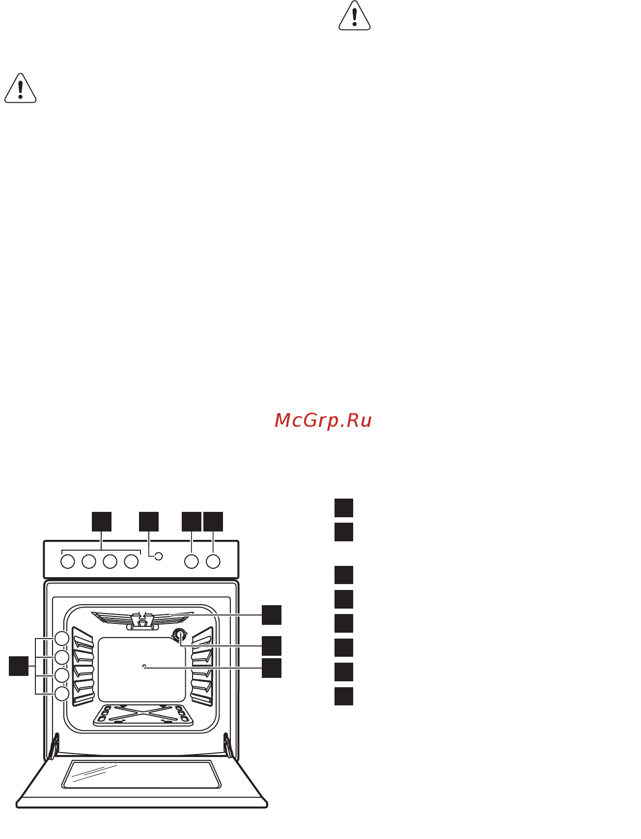 Electrolux EKG 951107 W [8/68] Газды гриль