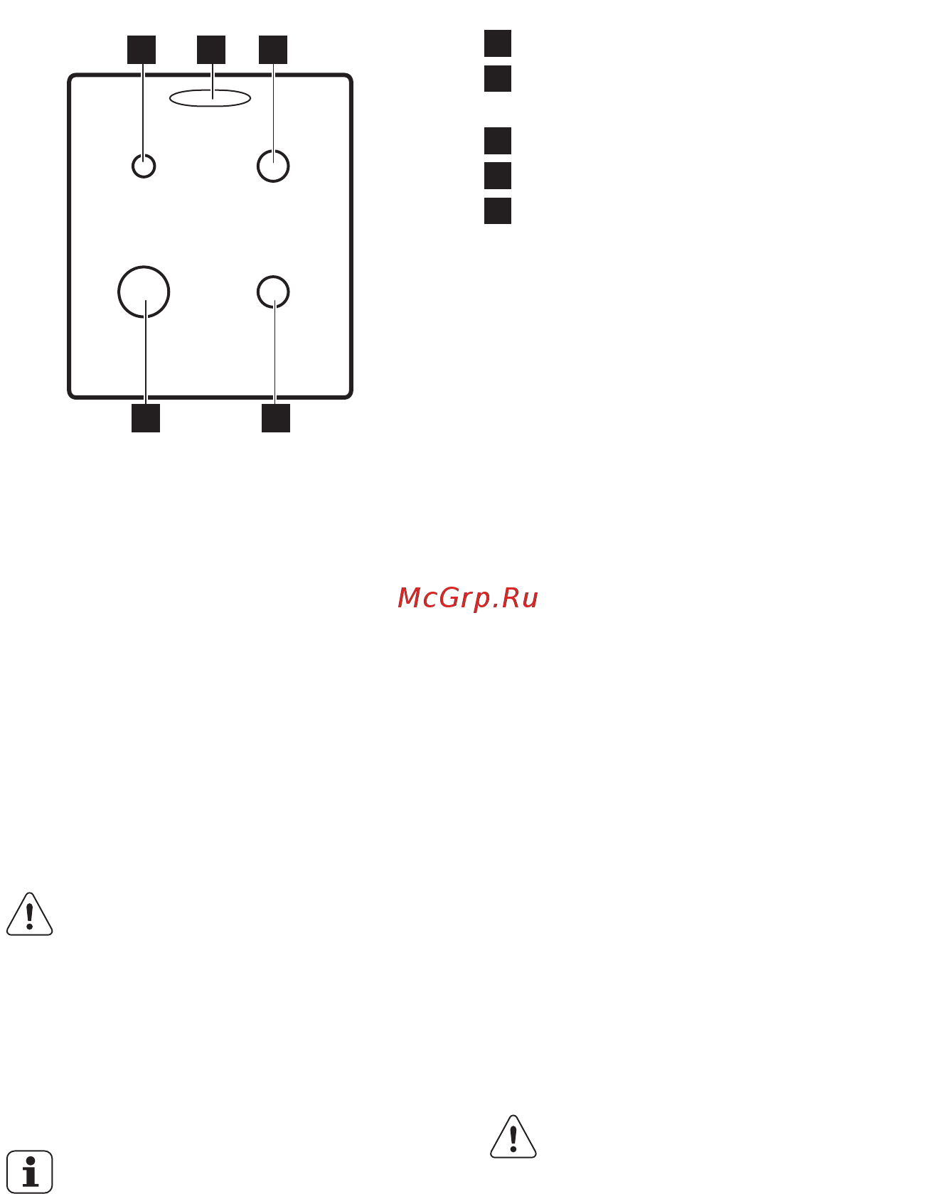 Electrolux EKG 951107 W [9/68] Пісіру алаңдарының көрінісі