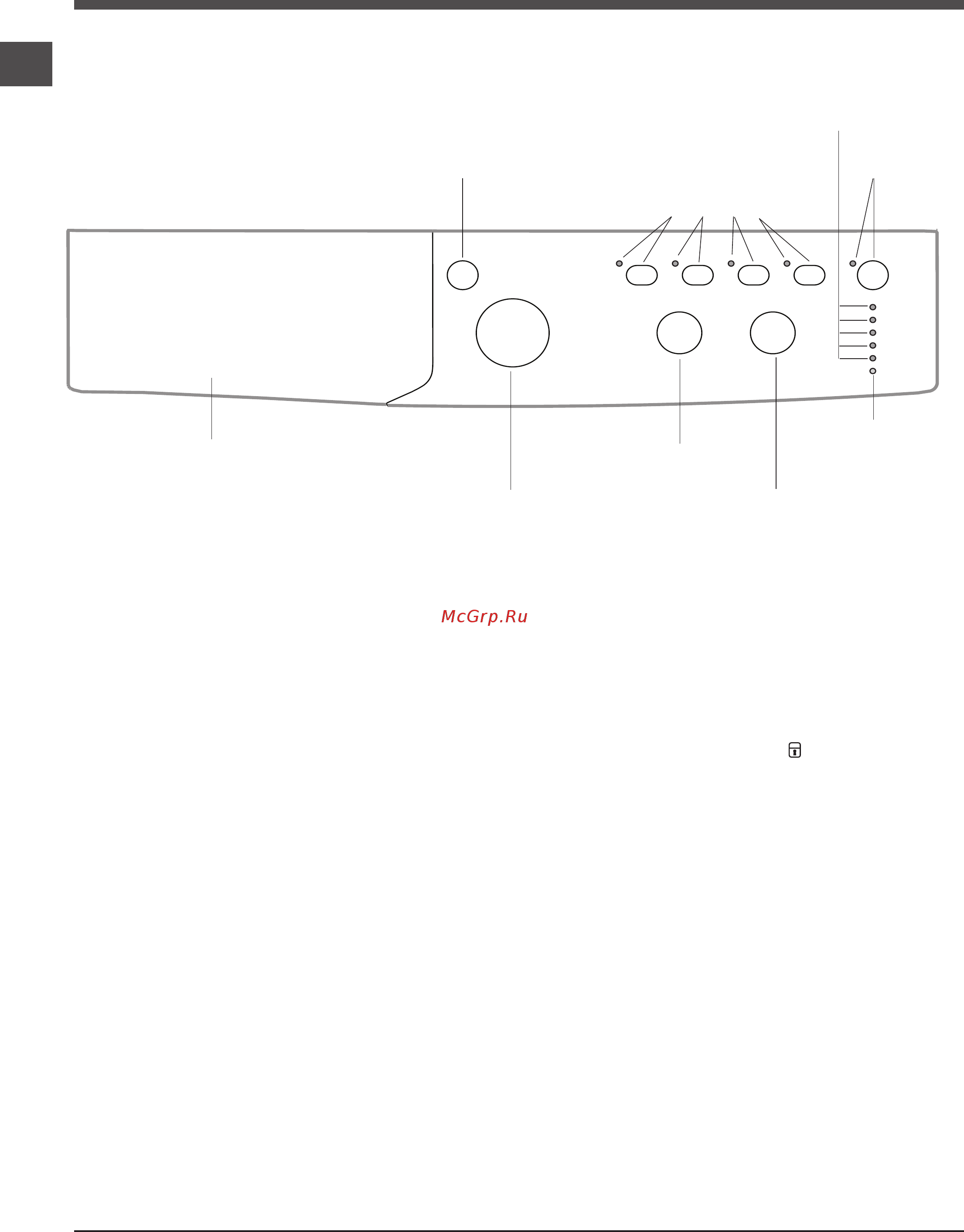 Indesit EWSC 51051 B белый [6/24] Описание стиральной машины и порядка запуска программы