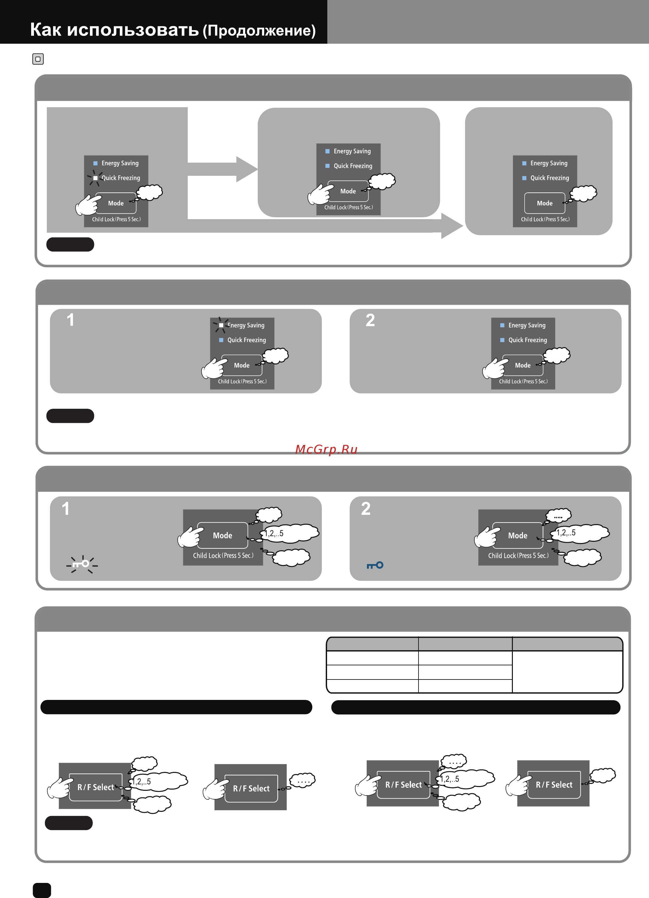 Hitachi R-BG 410 PU6X GPW [6/11] Функции дверного сигнала и eco сигнала