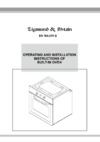 Zigmund & Shtain EN 106.511 B Черный Инструкция по эксплуатации